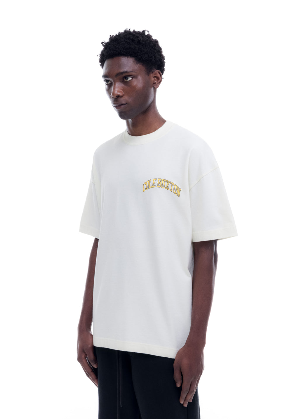YELLOW ARC T-SHIRT