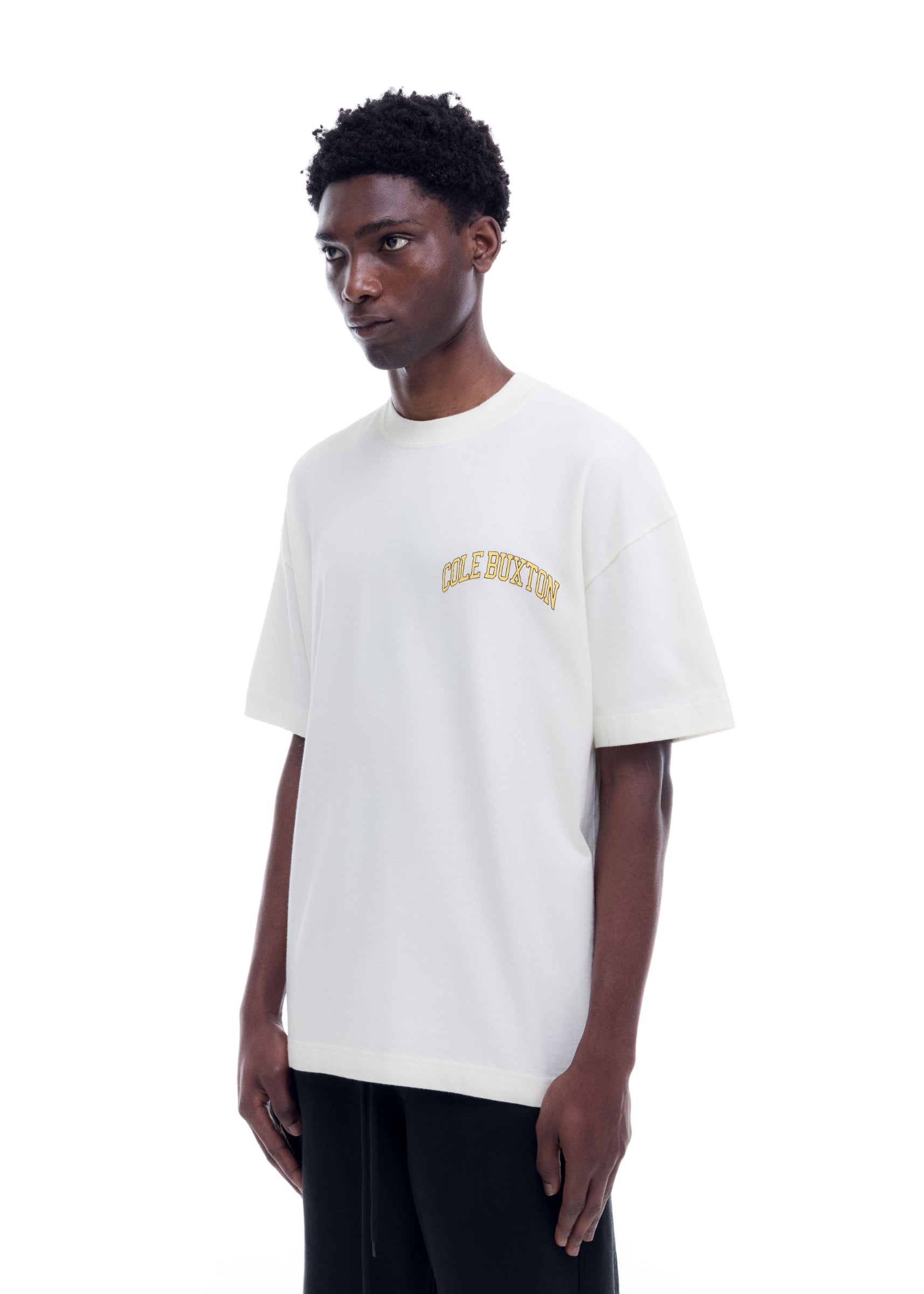 YELLOW ARC T-SHIRT