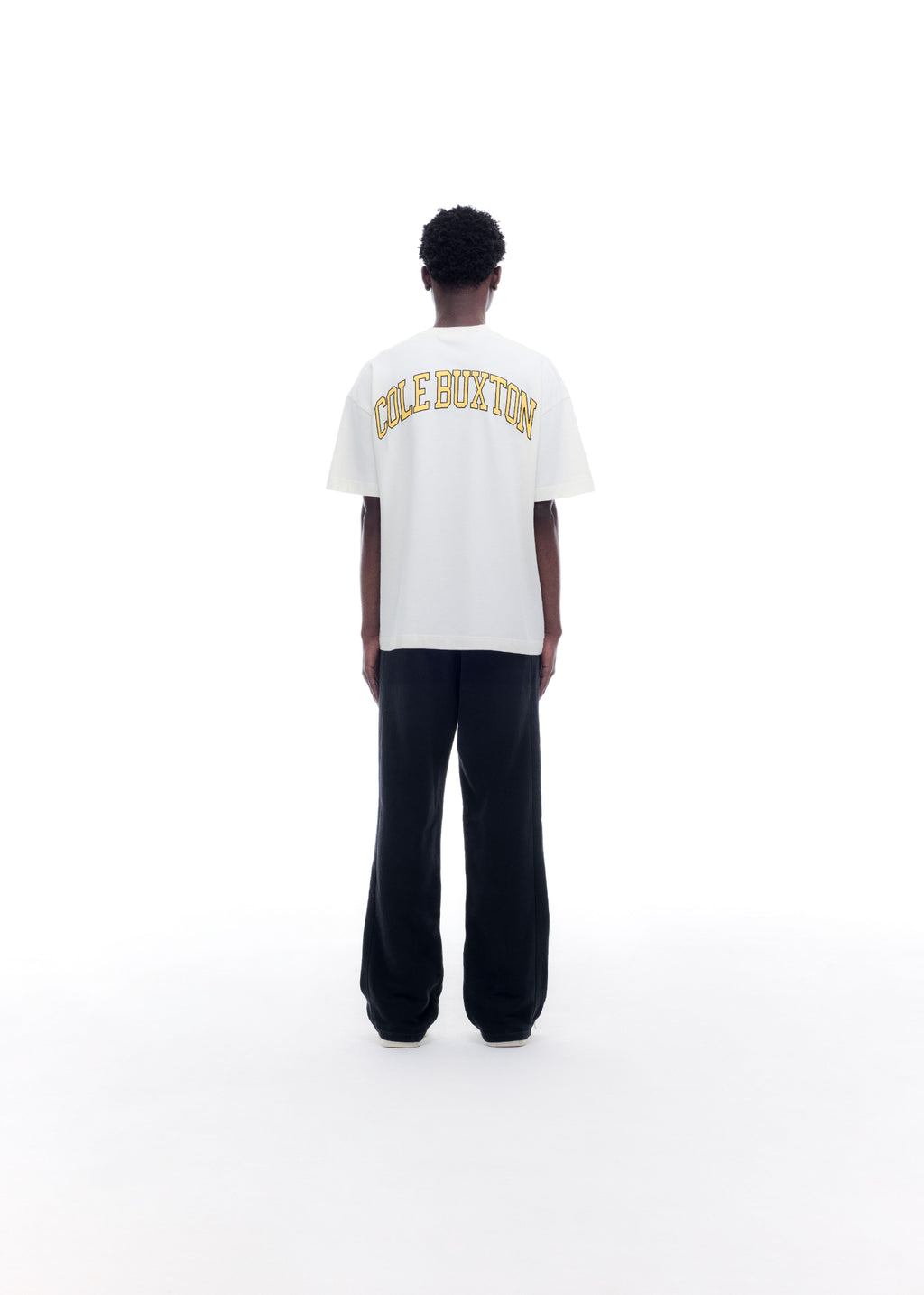 YELLOW ARC T-SHIRT