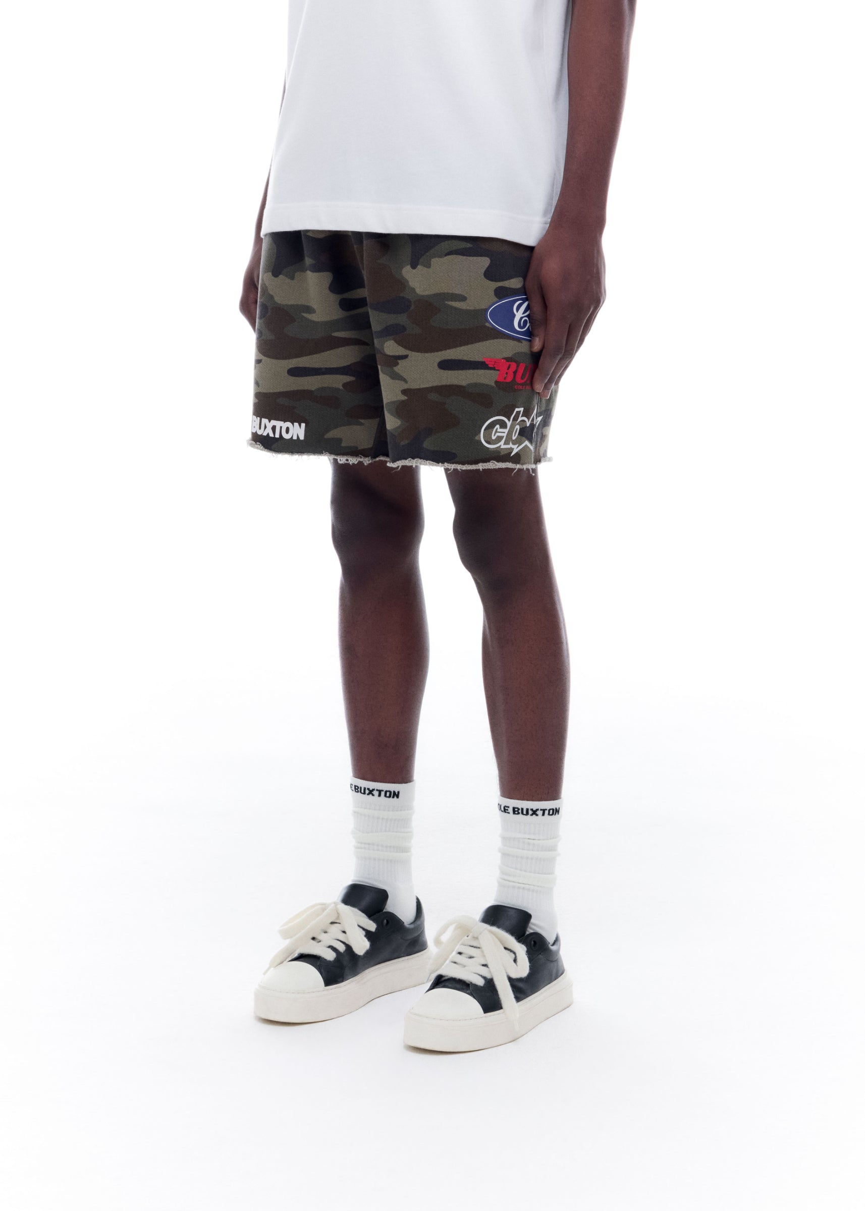 CAMO RALLY JERSEY SHORTS