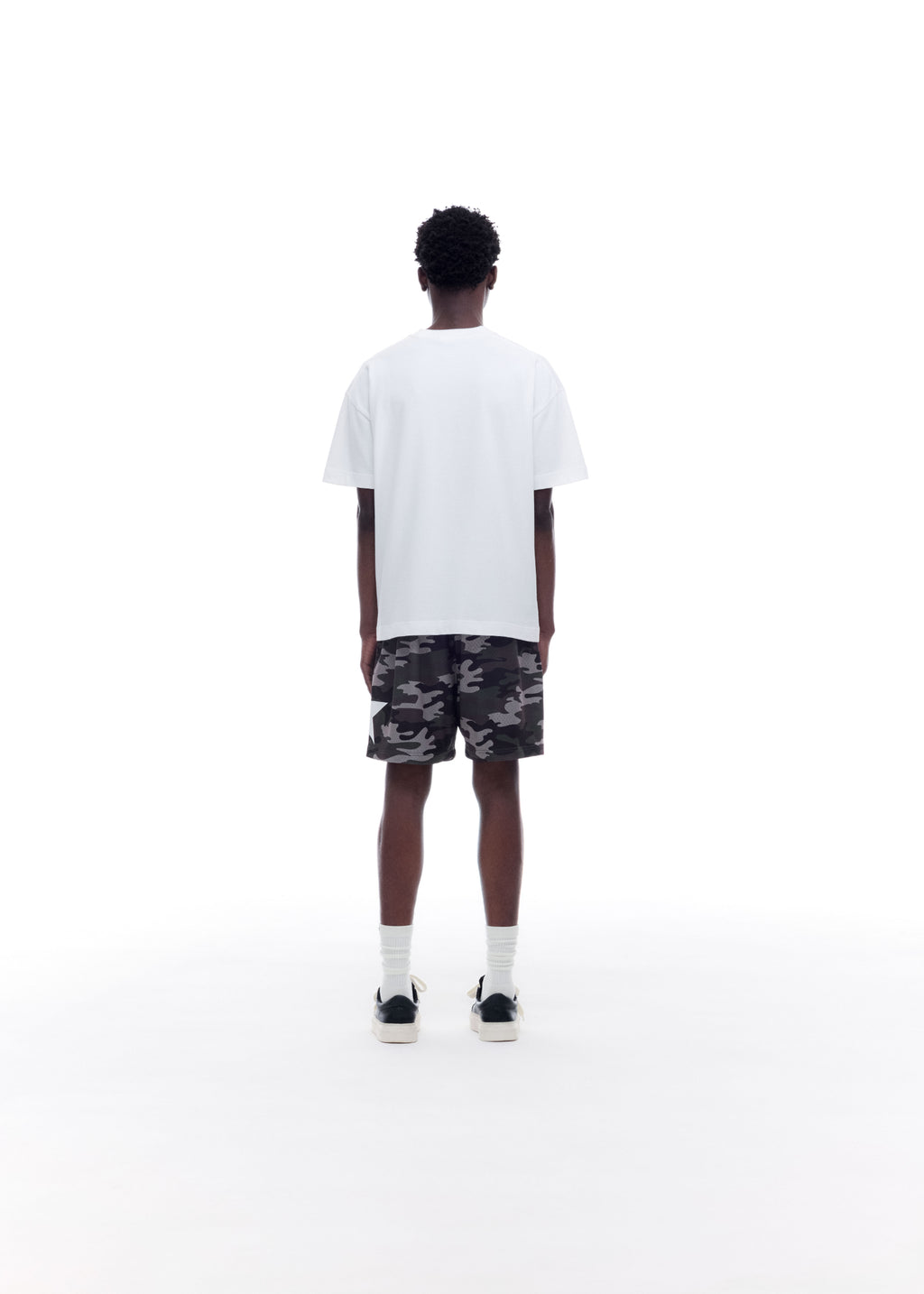 MESH CAMO SHORTS