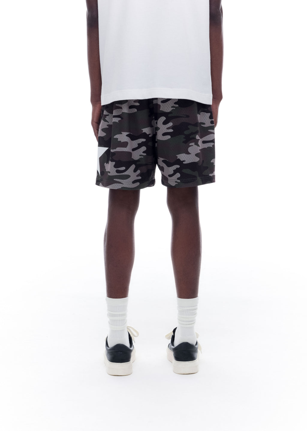 MESH CAMO SHORTS