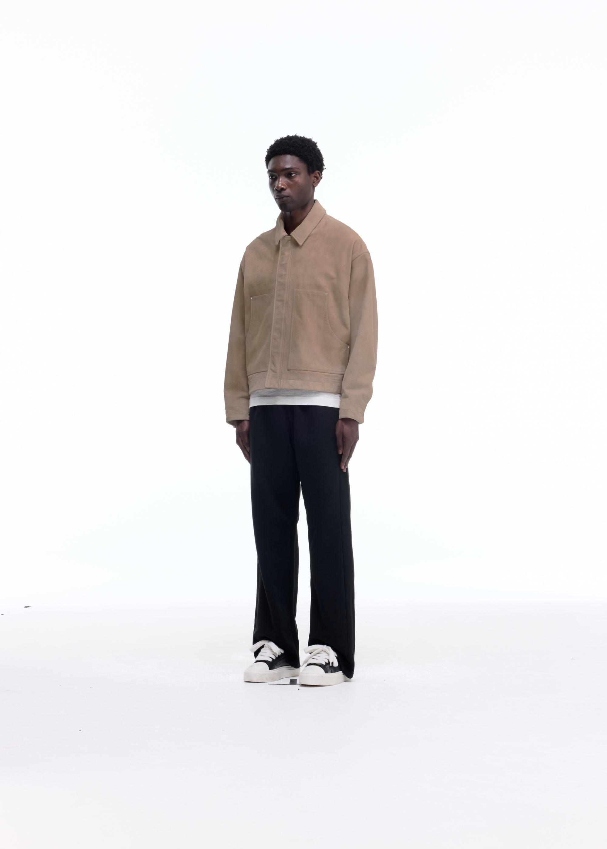 SUEDE CARPENTER JACKET