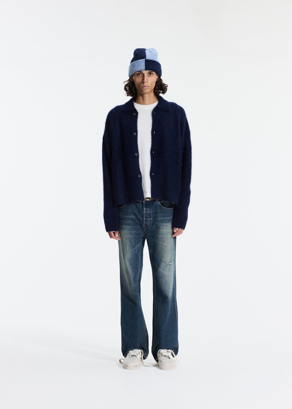 ALPACA KNIT SHIRT