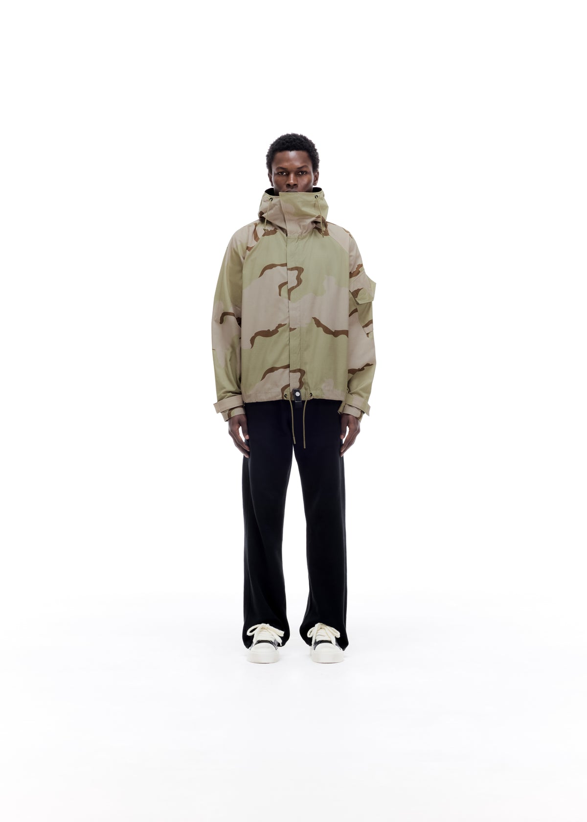 DESERT CAMO HOODED JACKET