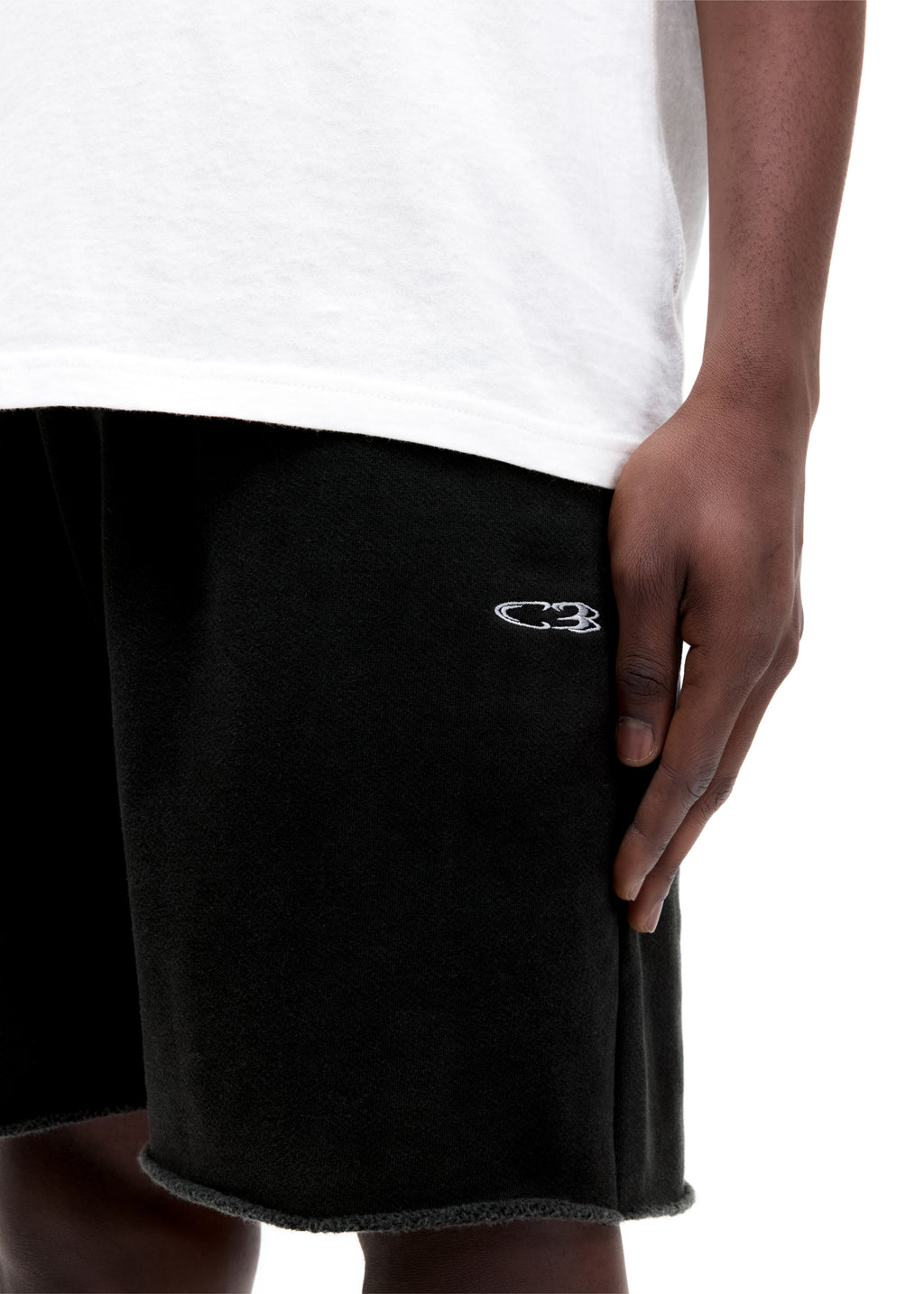 CB SURF CUT OFF JERSEY SHORTS