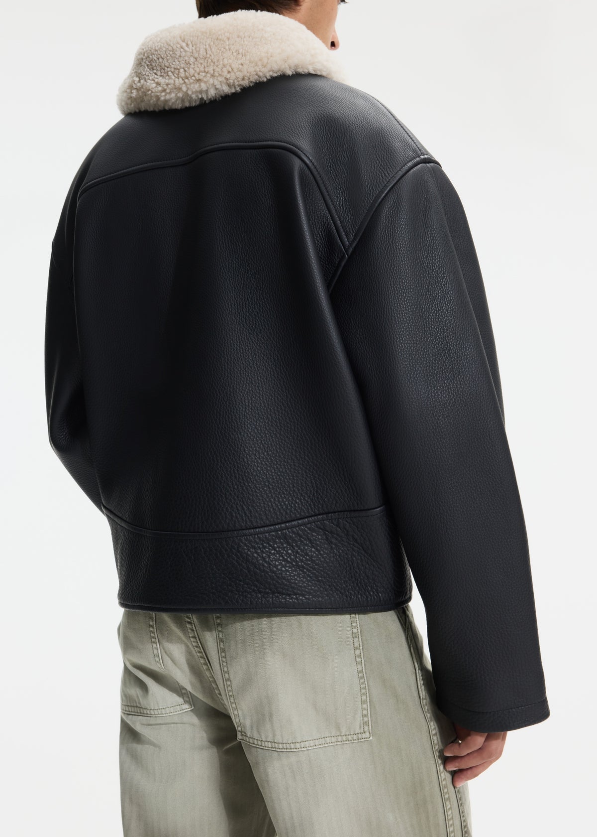 LEATHER DRIVING JACKET