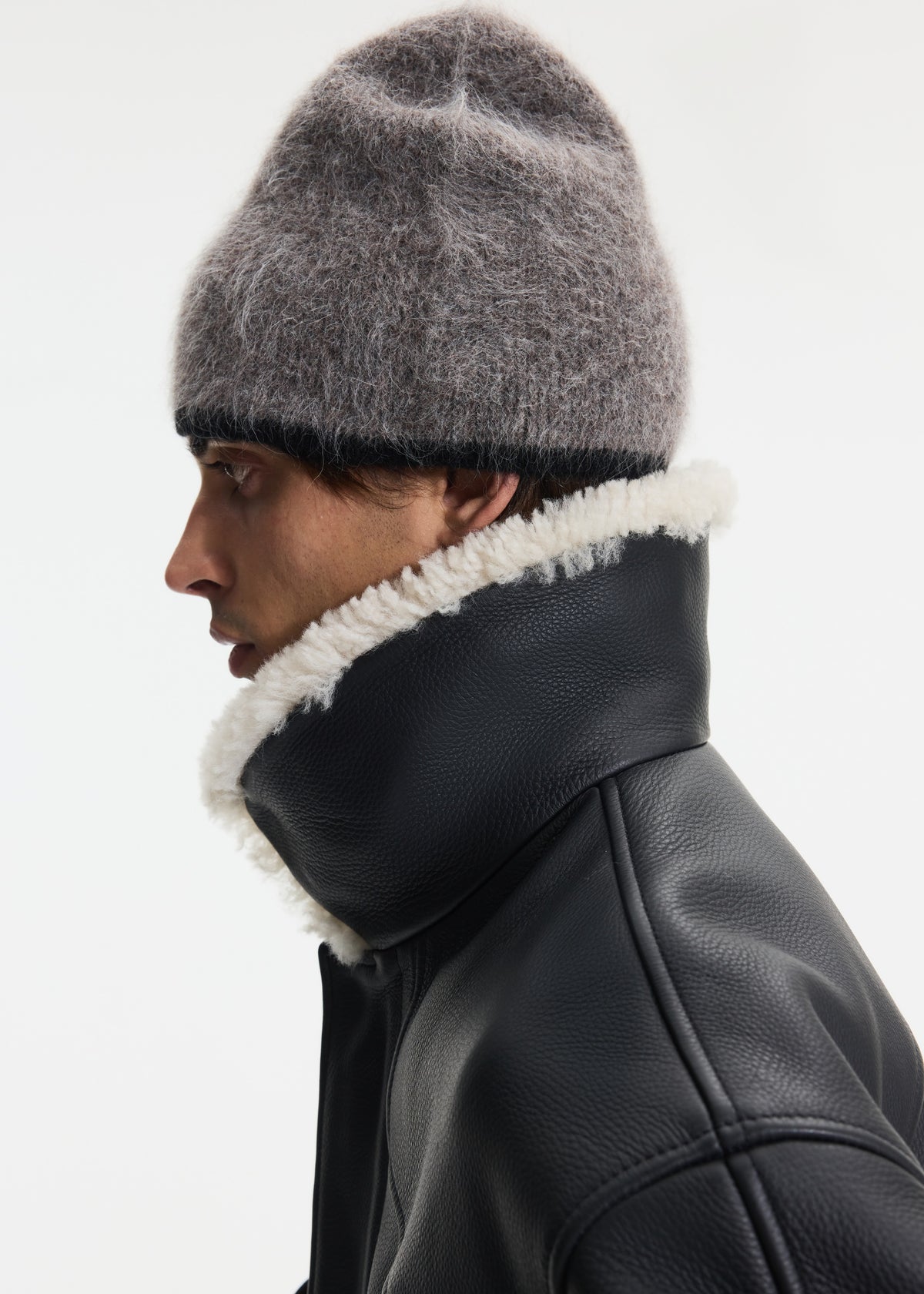 LEATHER DRIVING JACKET