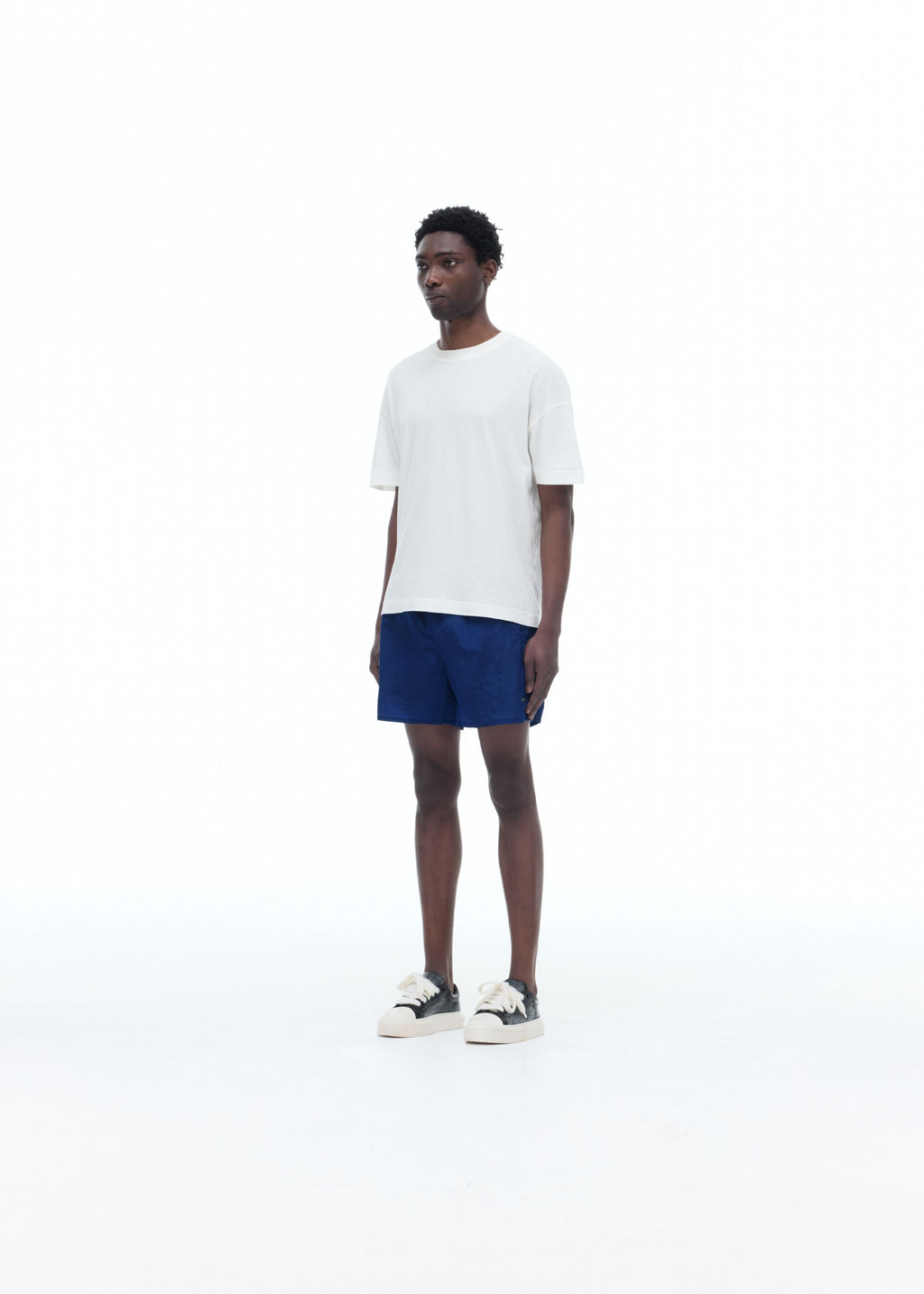 METAL EMBLEM SWIM SHORTS
