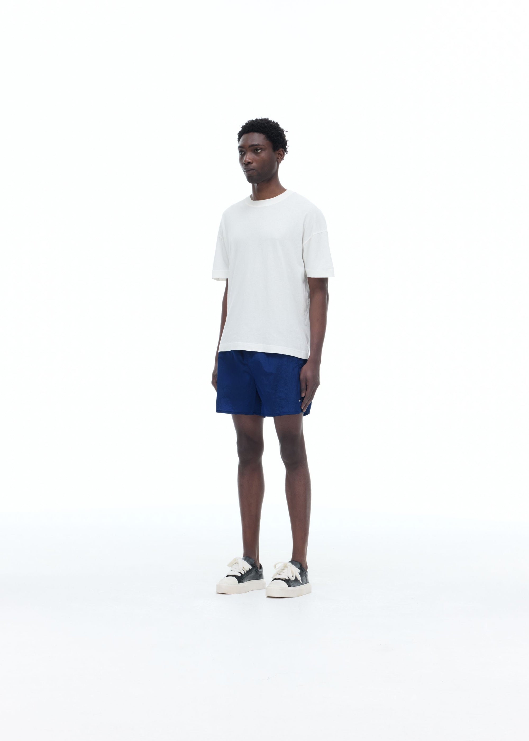 METAL EMBLEM SWIM SHORTS