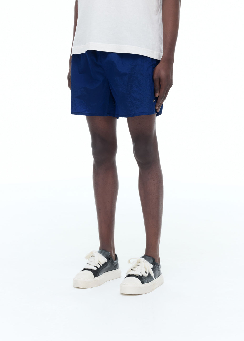 METAL EMBLEM SWIM SHORTS