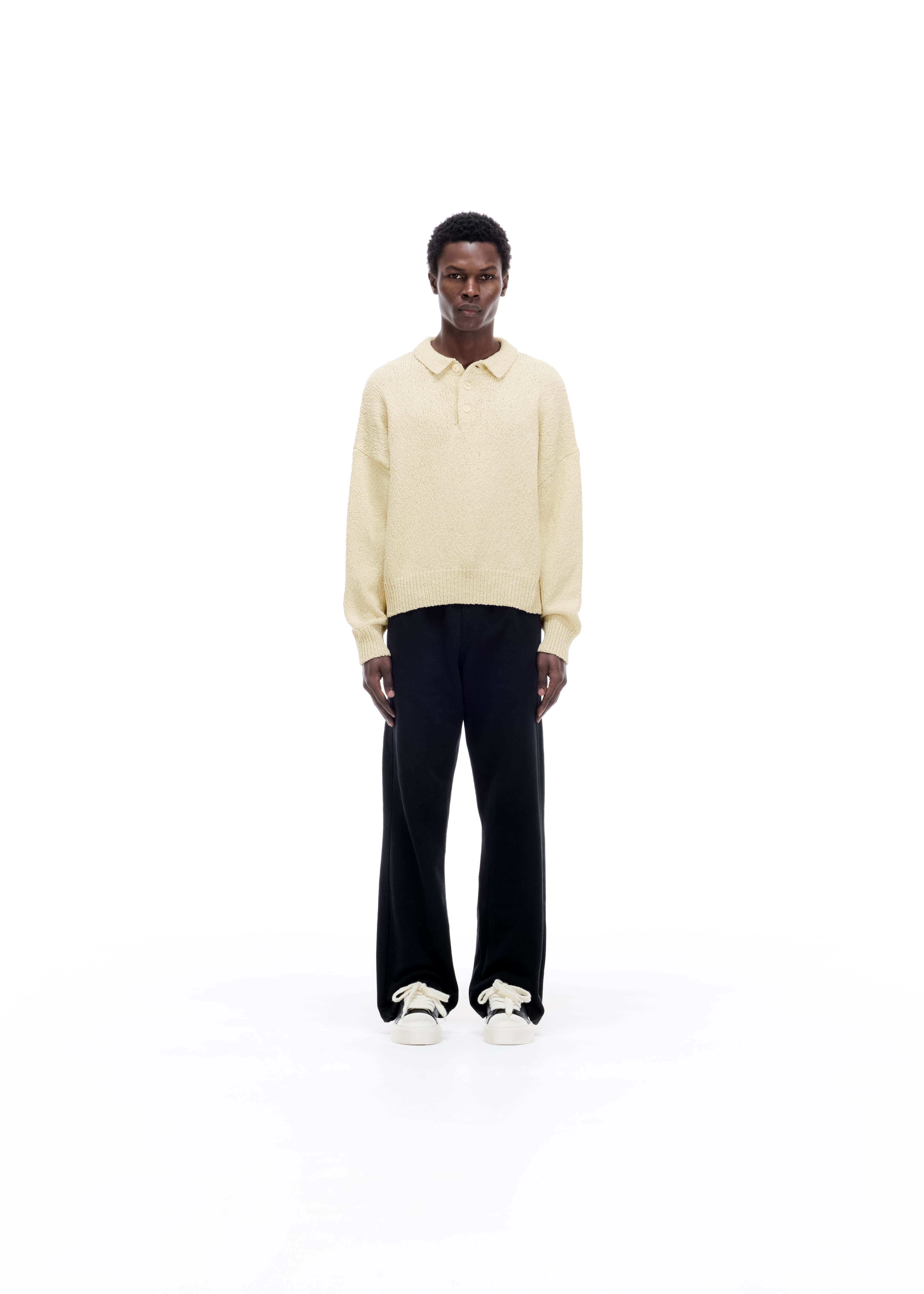 CLESSTE SLUB PILE KNIT POLO ニットポロ Slub Cotton Knit Skipper