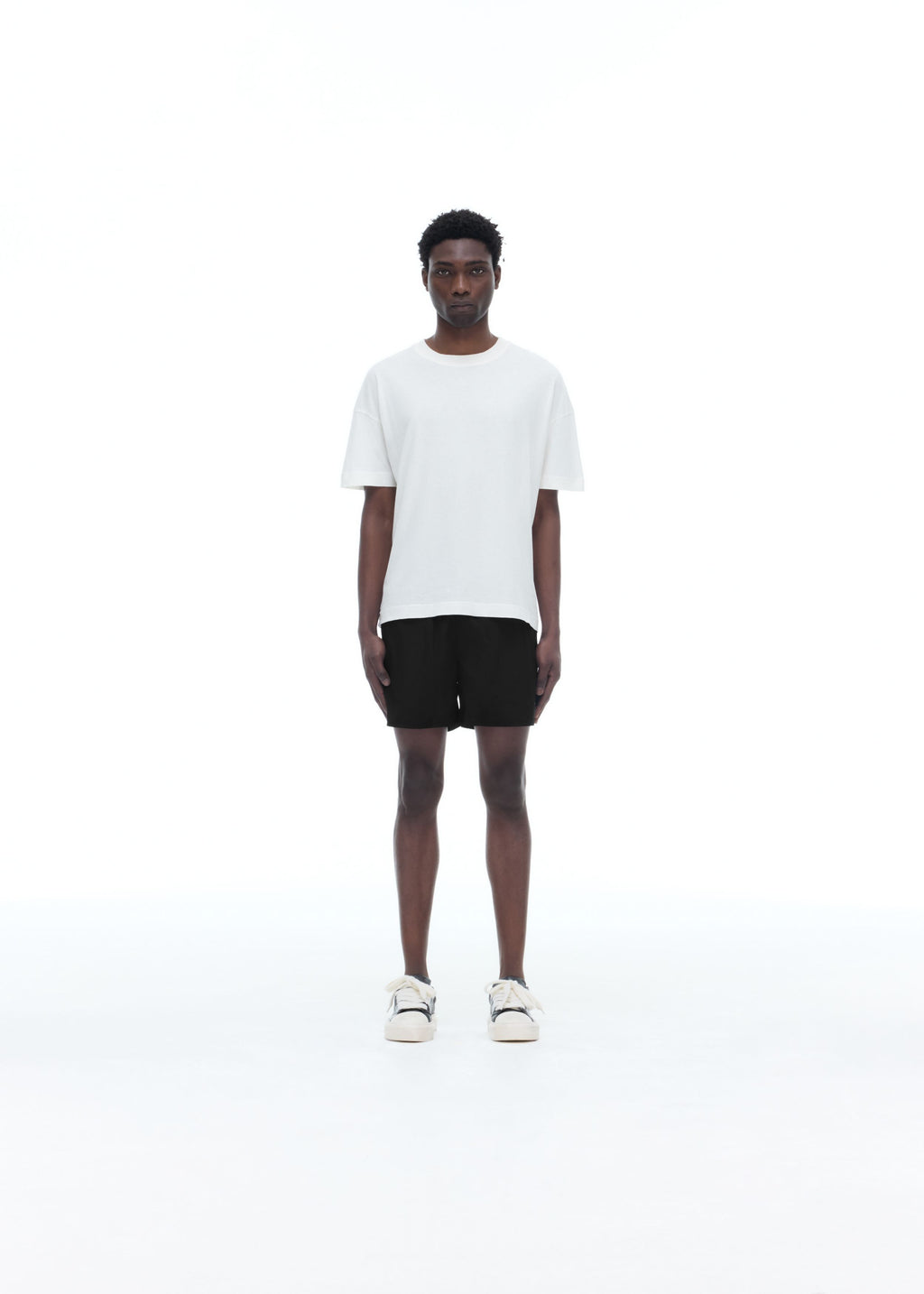 METAL EMBLEM SWIM SHORTS