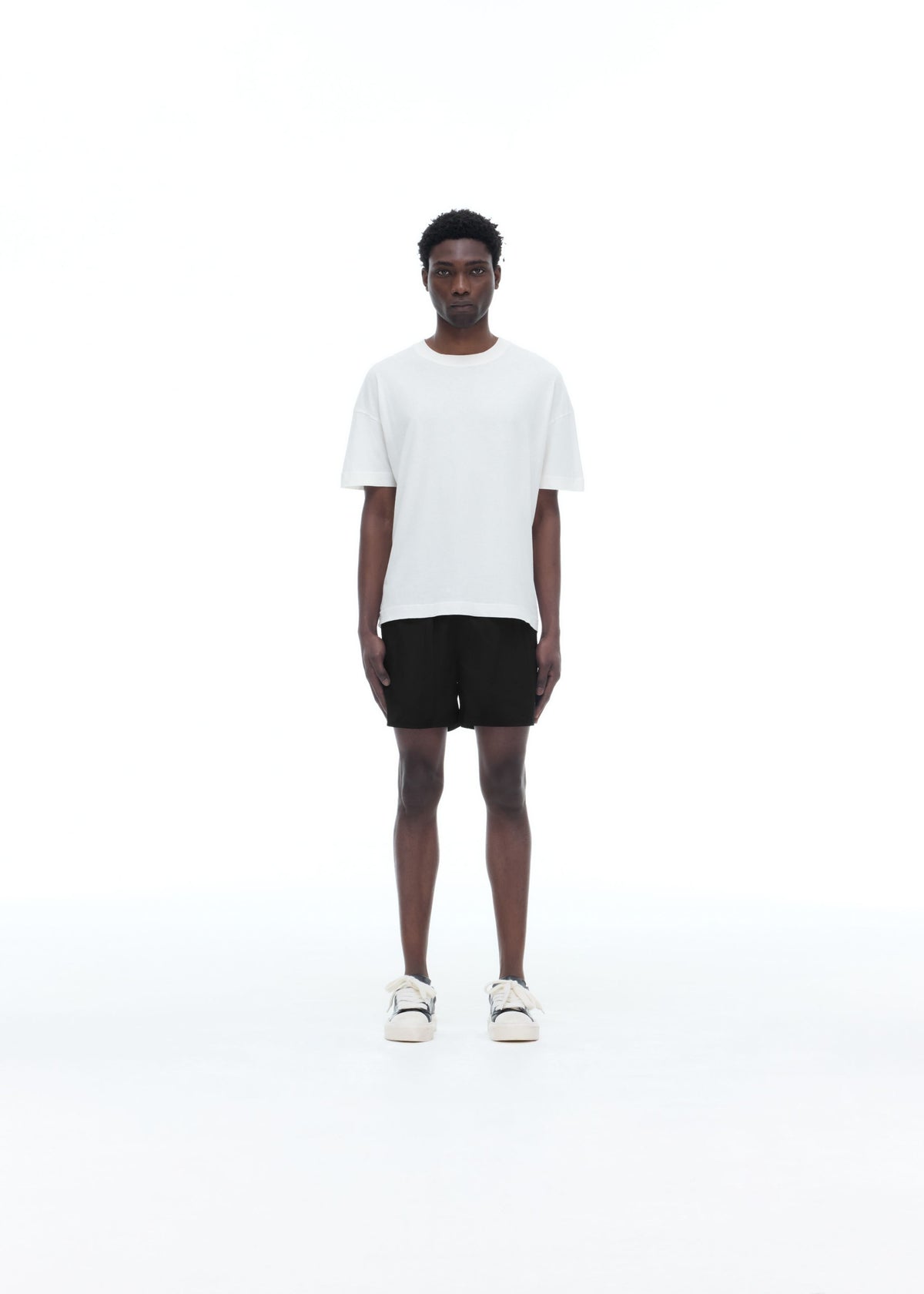 METAL EMBLEM SWIM SHORTS