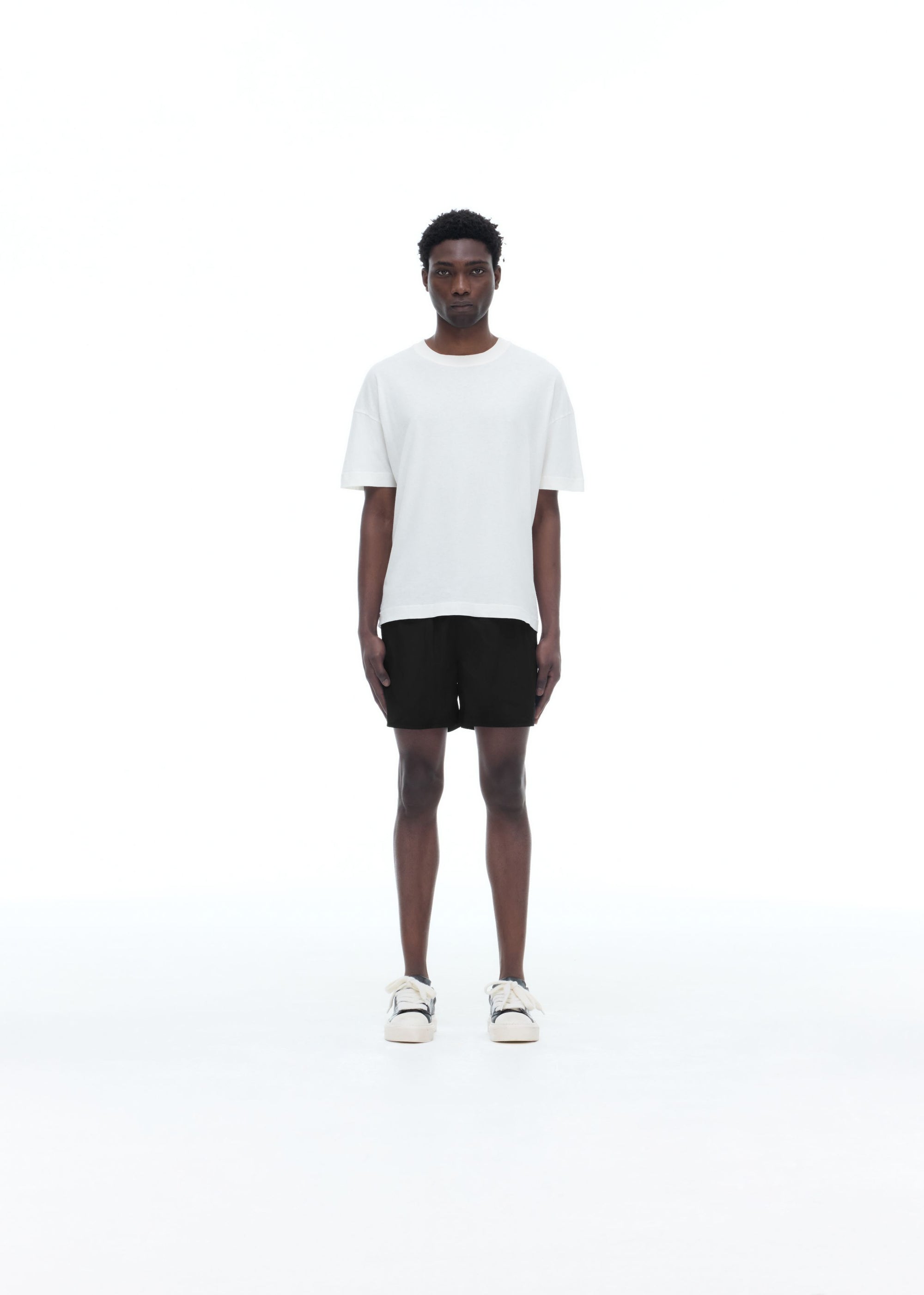 METAL EMBLEM SWIM SHORTS