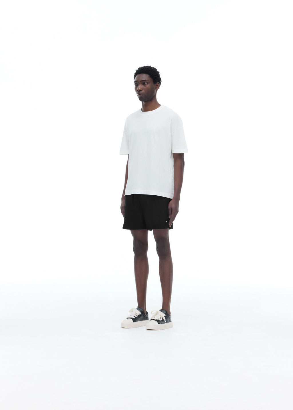 METAL EMBLEM SWIM SHORTS