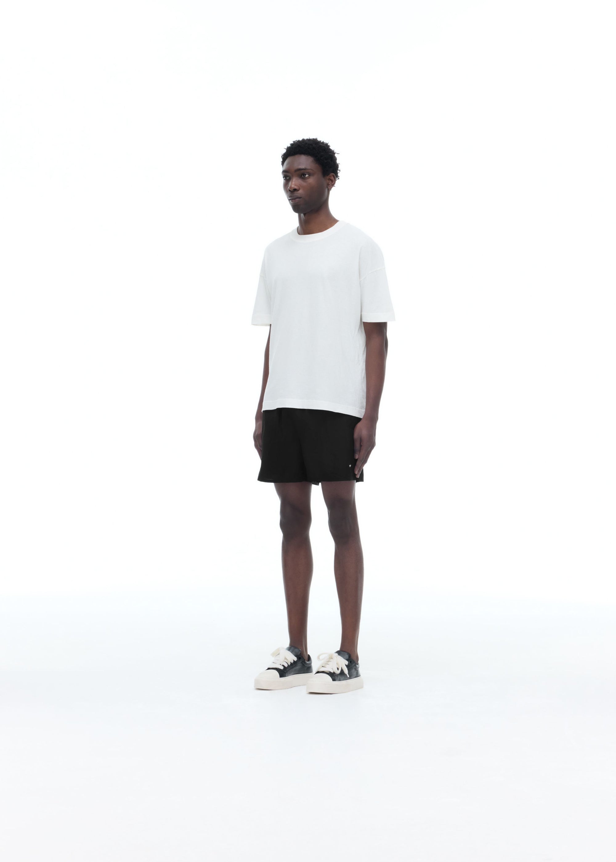 METAL EMBLEM SWIM SHORTS