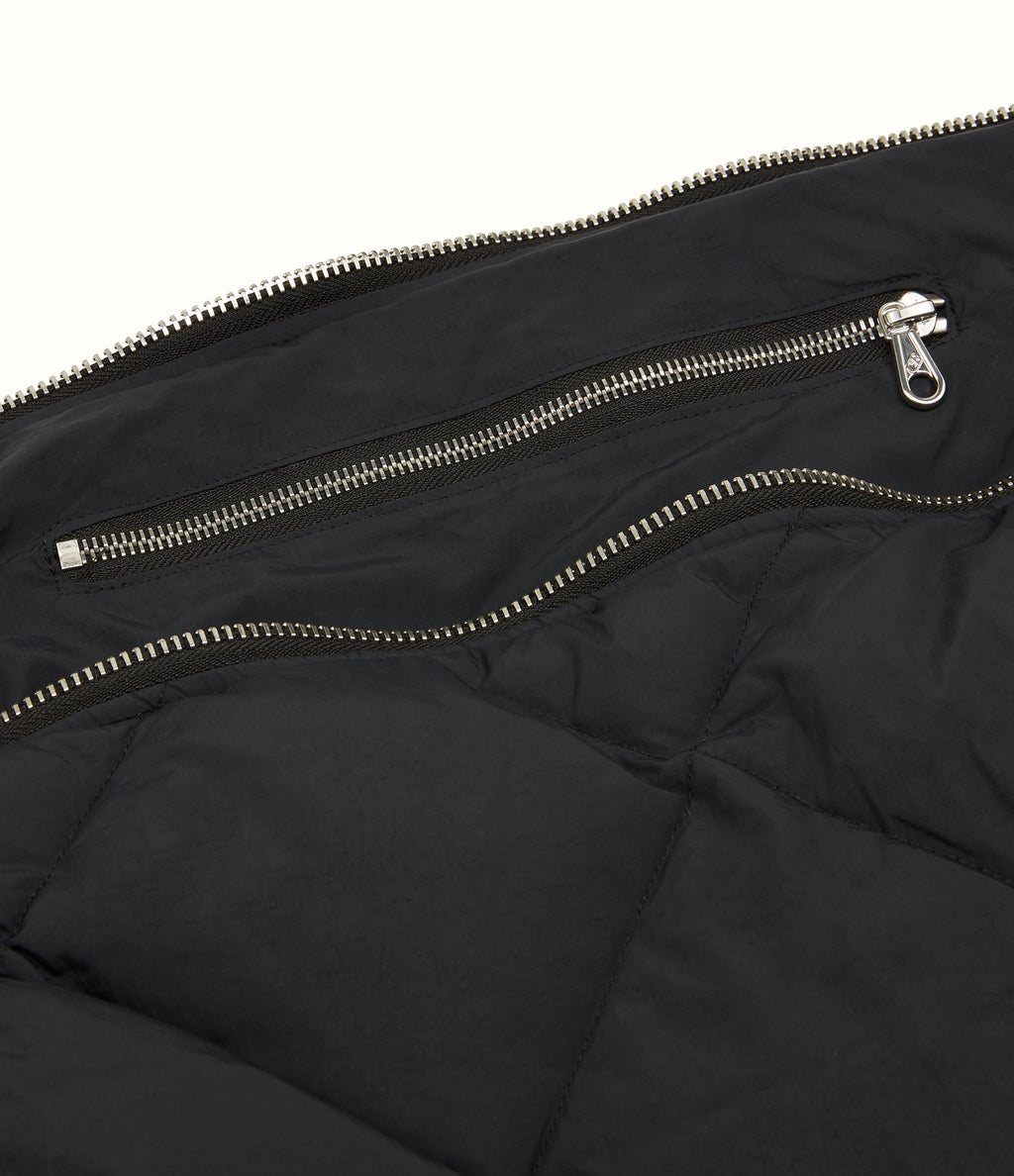 Cole Buxton | Quilted Sling Bag | Unisex | Nylon | One Size Fits All | Black