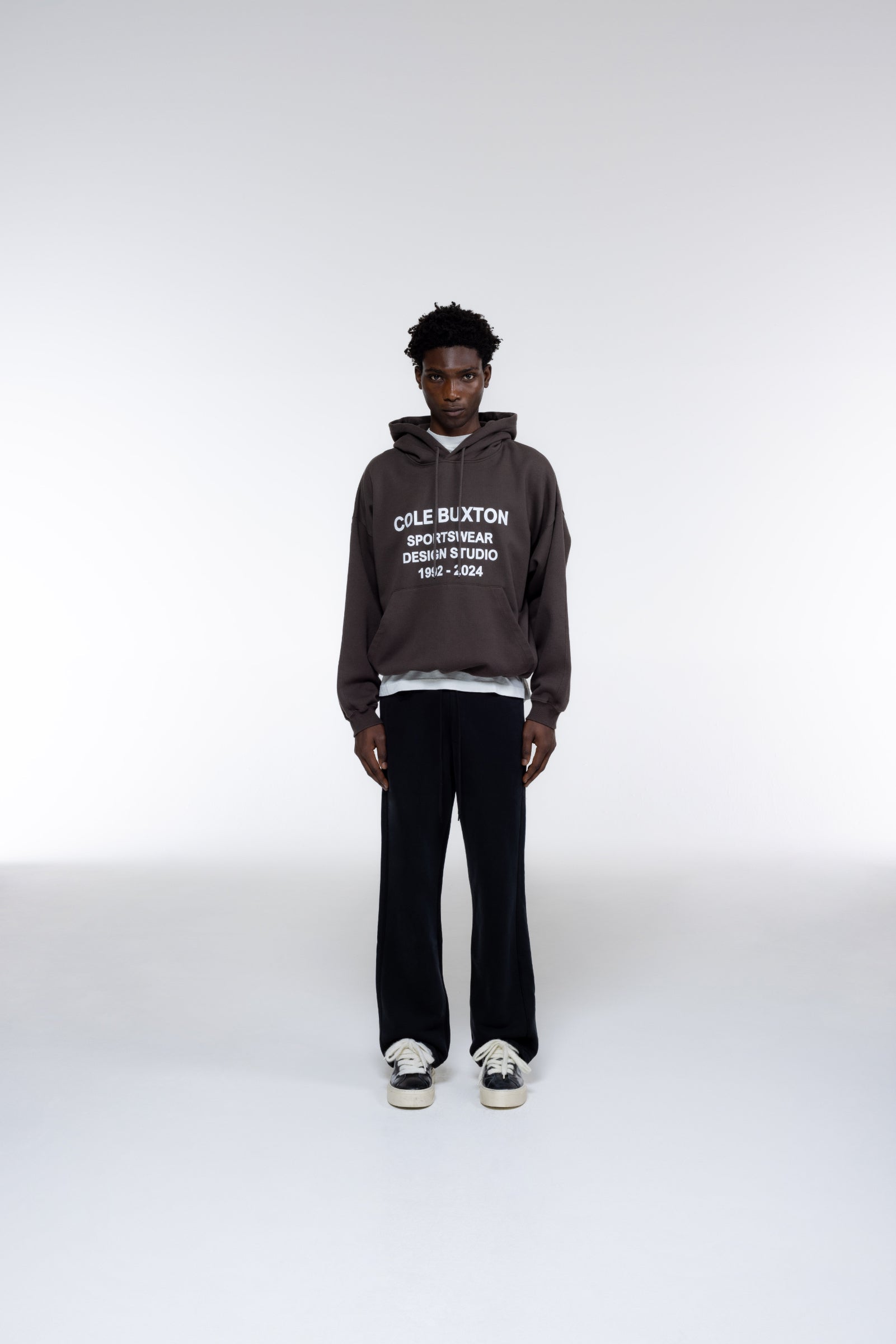 Cole Buxton | Design Studio Hoodie | Mens | Brown