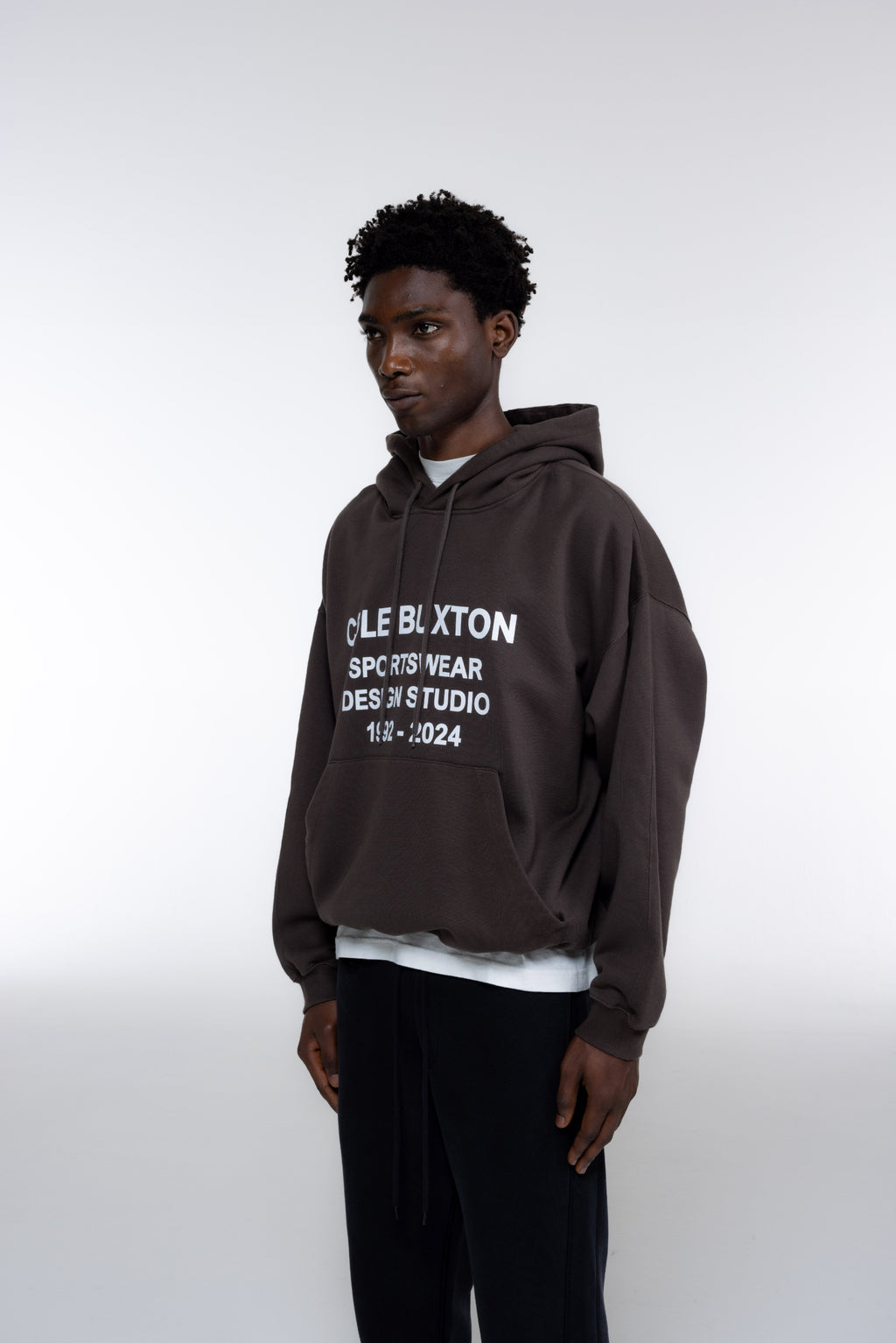 Cole Buxton | Design Studio Hoodie | Mens | Brown