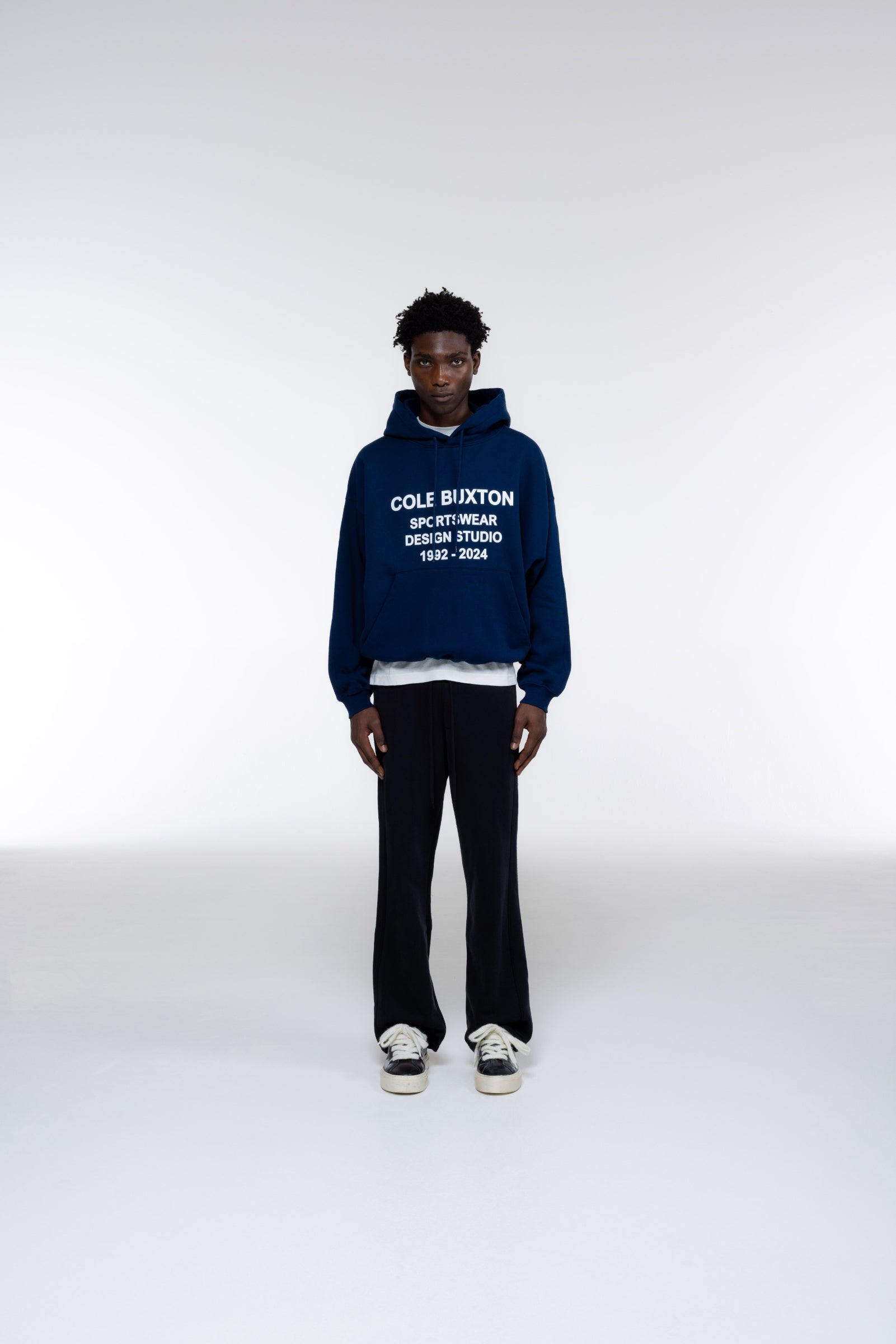 Cole Buxton | Design Studio Hoodie | Mens | Navy