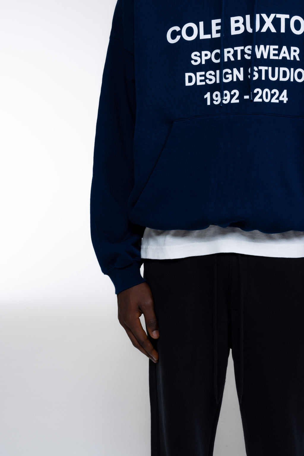 Cole Buxton | Design Studio Hoodie | Mens | Navy
