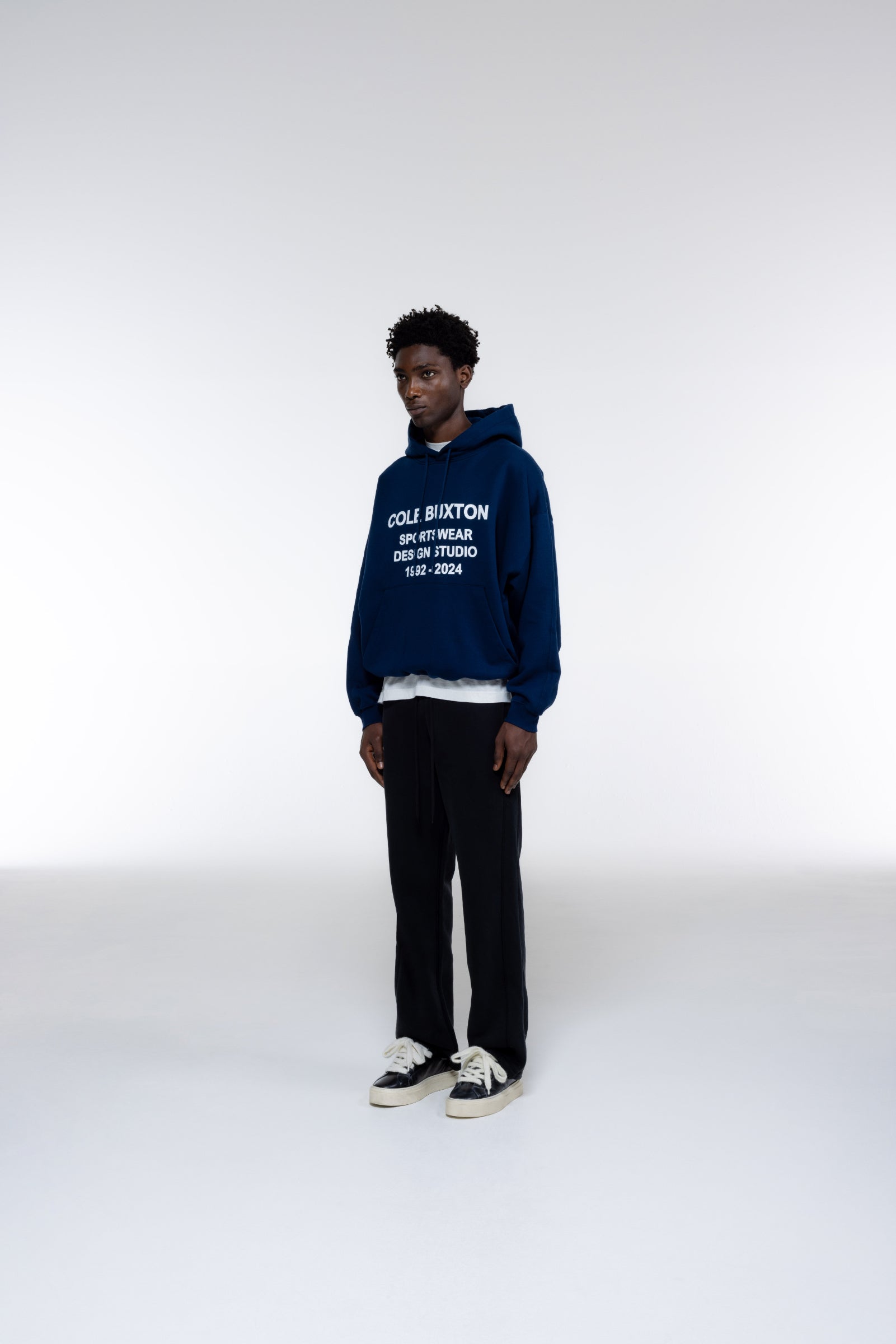 Cole Buxton | Design Studio Hoodie | Mens | Navy