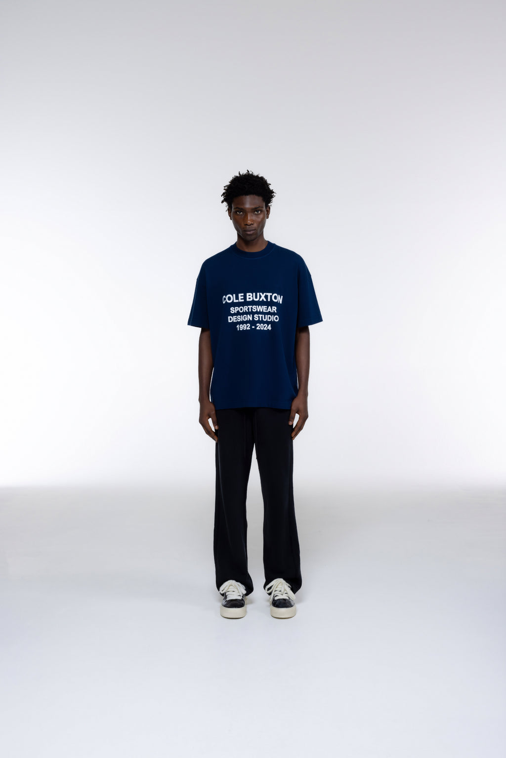 Cole Buxton | Design Studio T-Shirt | Mens | Navy