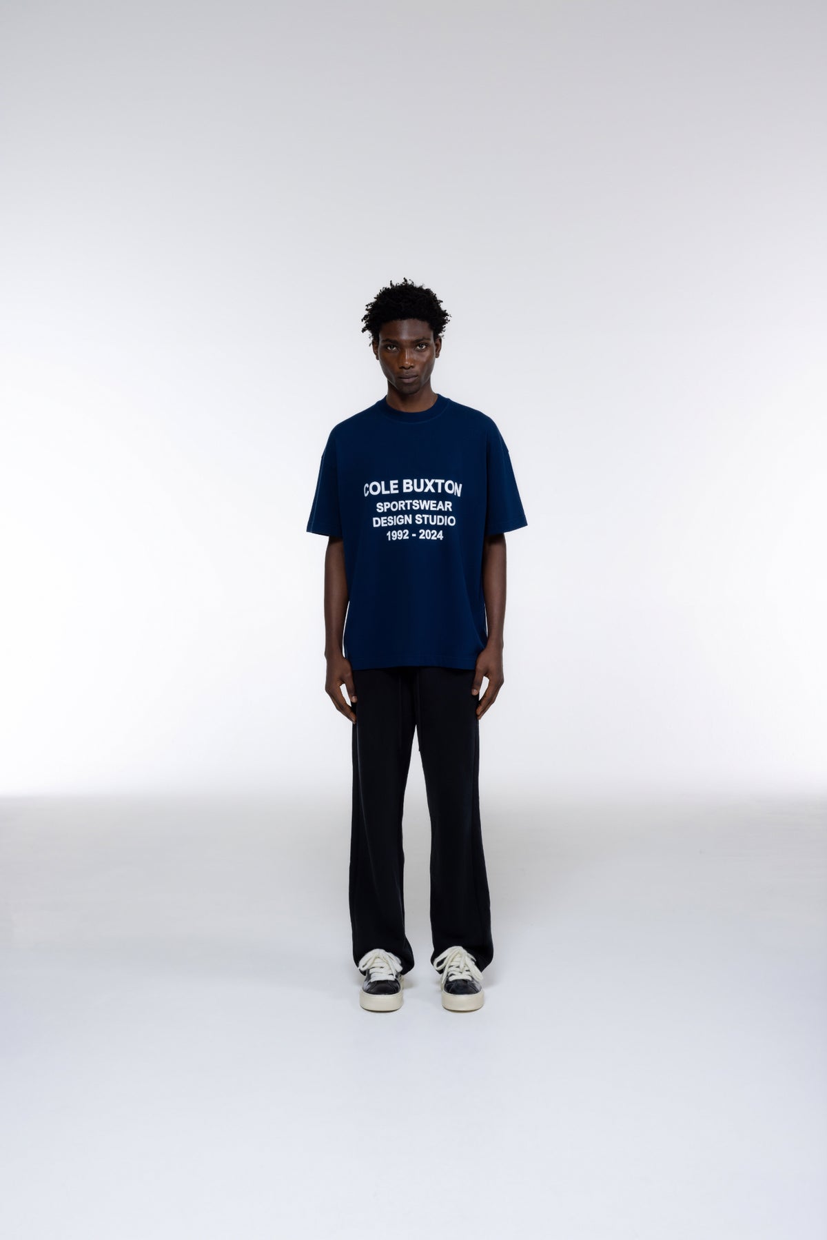 Cole Buxton | Design Studio T-Shirt | Mens | Navy