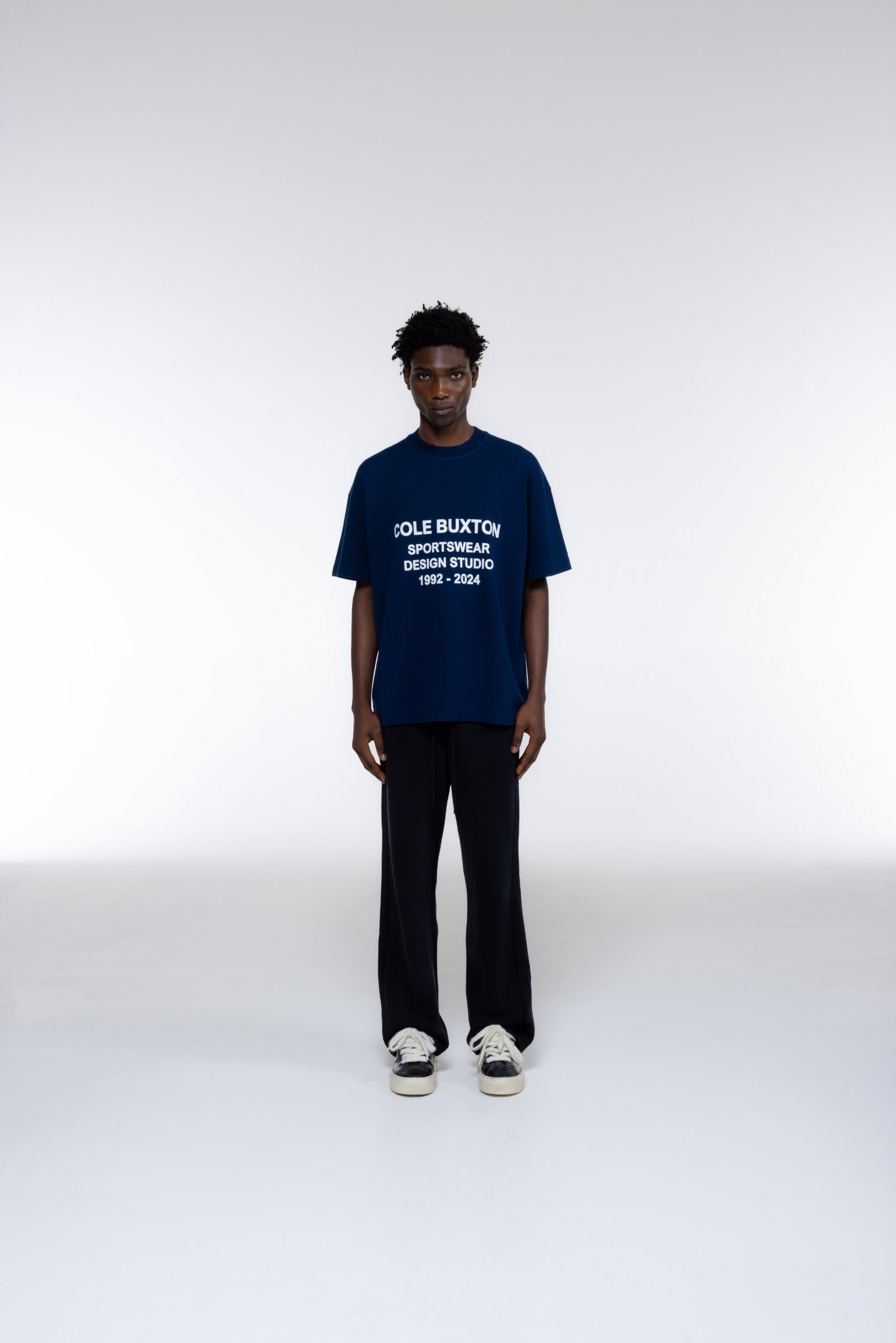 Cole Buxton | Design Studio T-Shirt | Mens | Navy