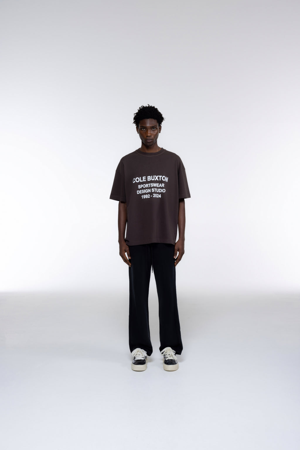 Cole Buxton | Design Studio T-Shirt | Mens | Brown
