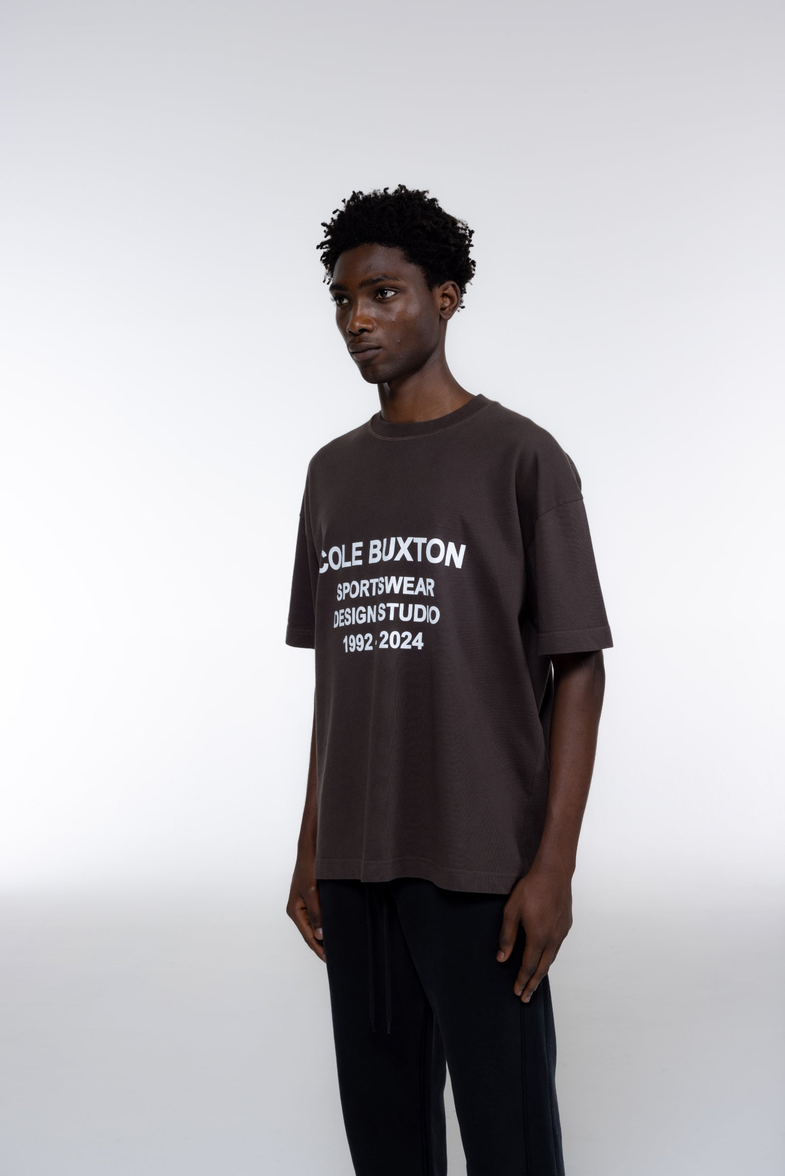 Cole Buxton | Design Studio T-Shirt | Mens | Brown
