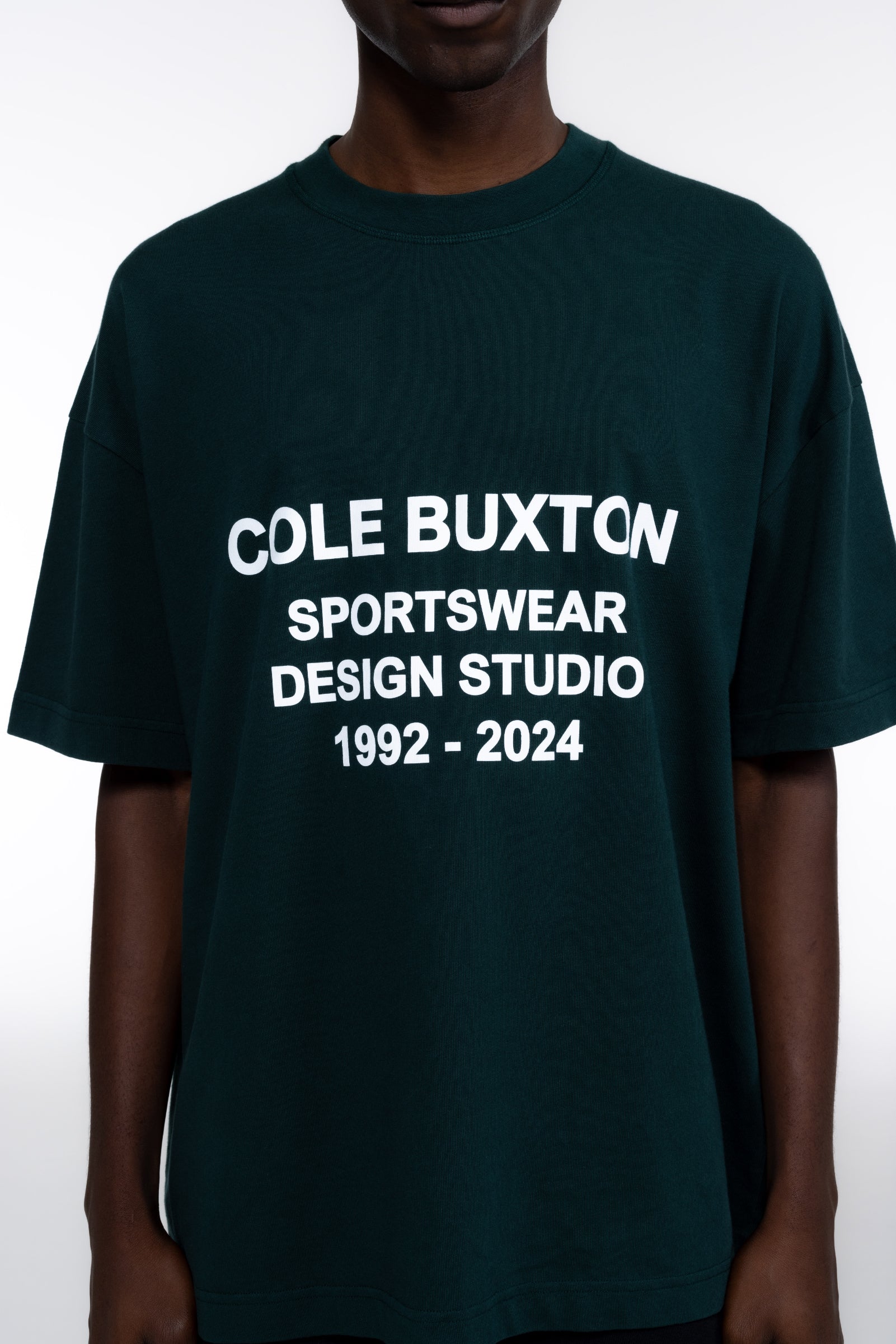Cole Buxton | Design Studio T-Shirt | Mens | Forest Green