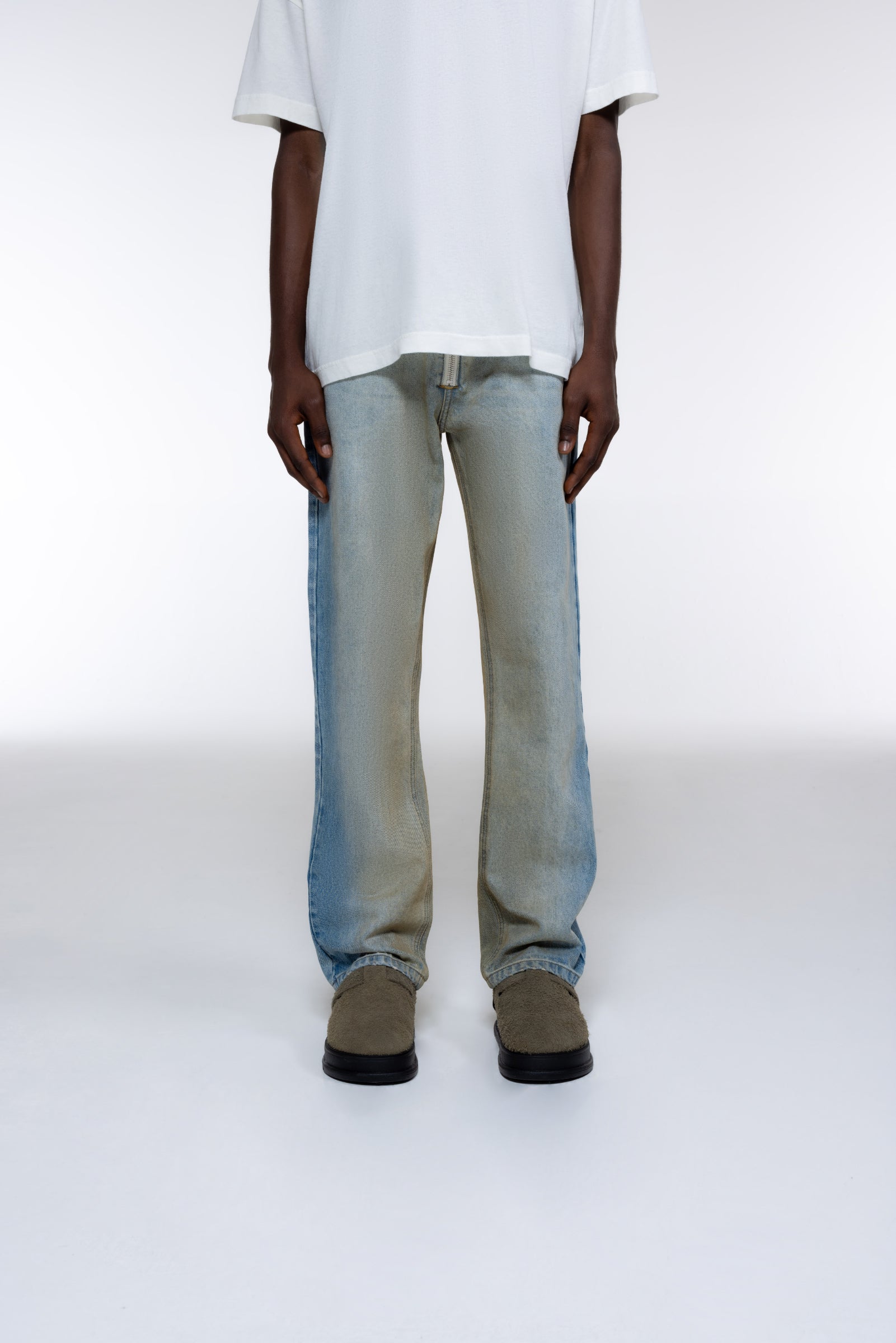 Cole Buxton | Dirty Wash Jonny Jeans | Mens | Dirty Wash Blue