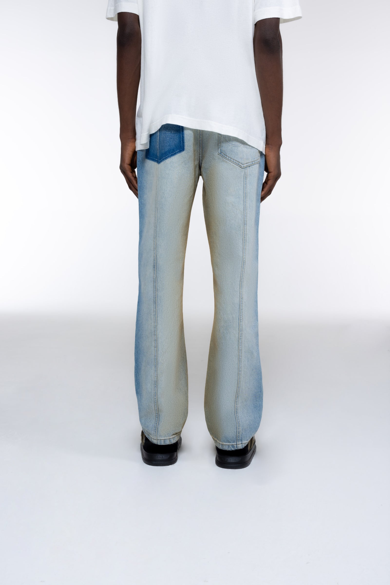 Cole Buxton | Dirty Wash Jonny Jeans | Mens | Dirty Wash Blue