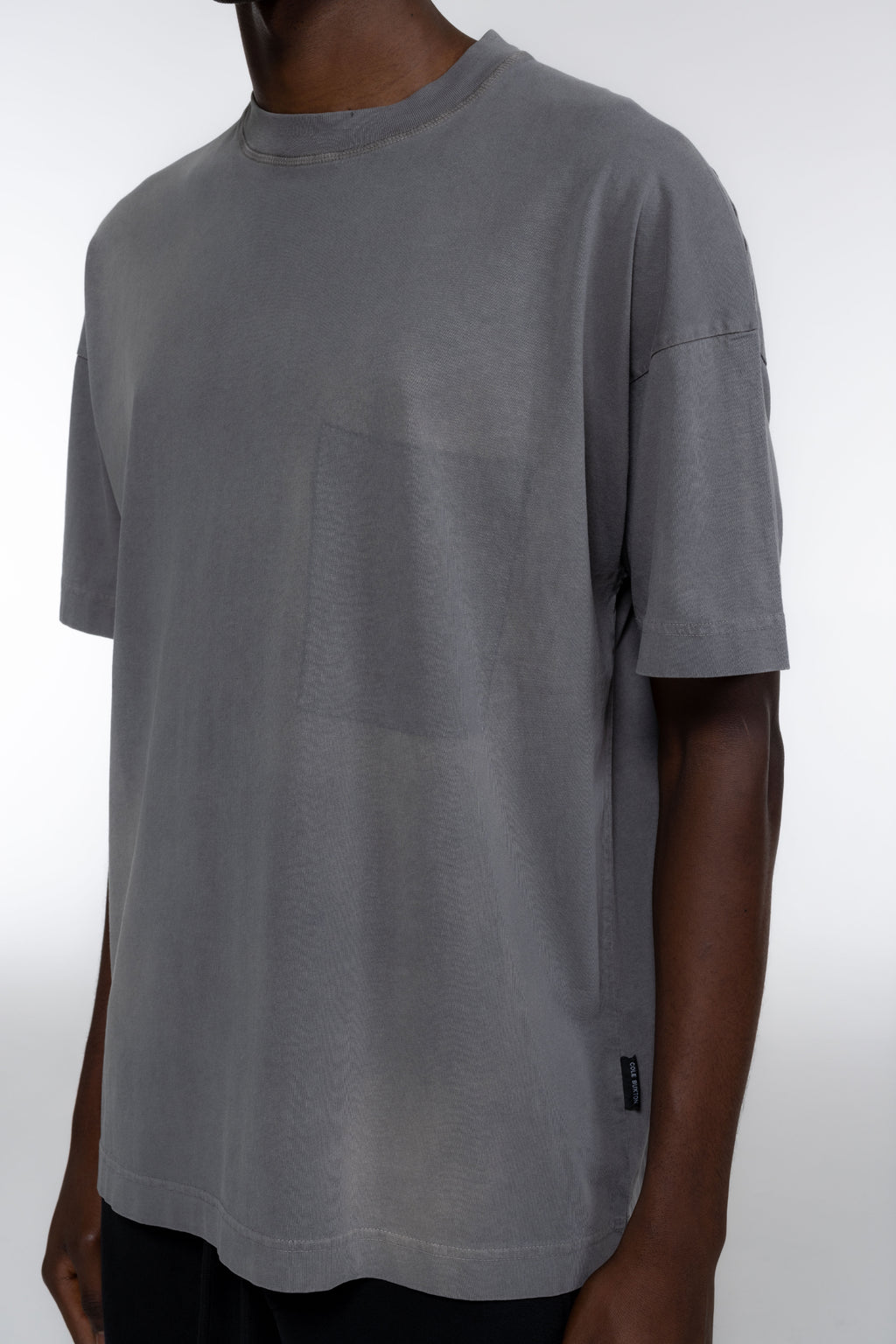 Cole Buxton | Pocket Fade T-Shirt | Mens | Washed Black