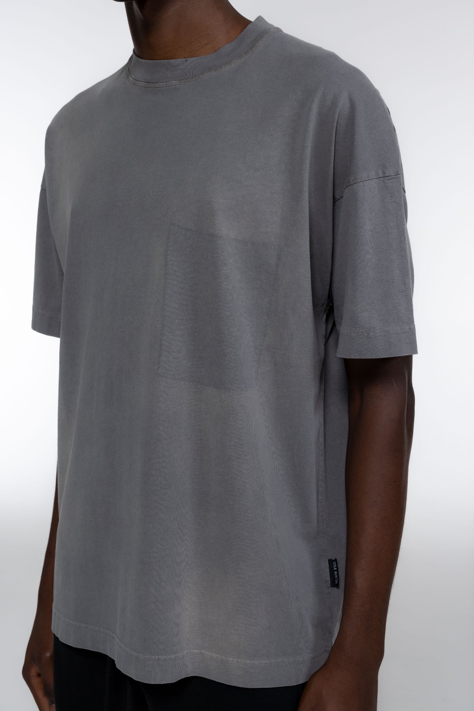 Cole Buxton | Pocket Fade T-Shirt | Mens | Washed Black