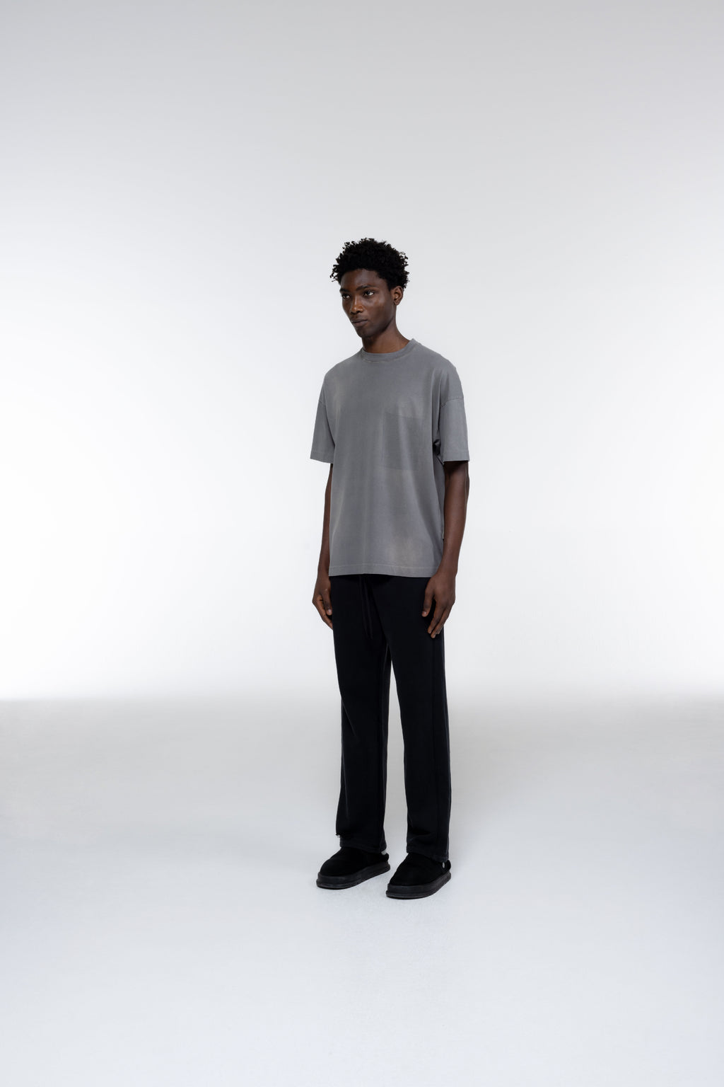 Cole Buxton | Pocket Fade T-Shirt | Mens | Washed Black