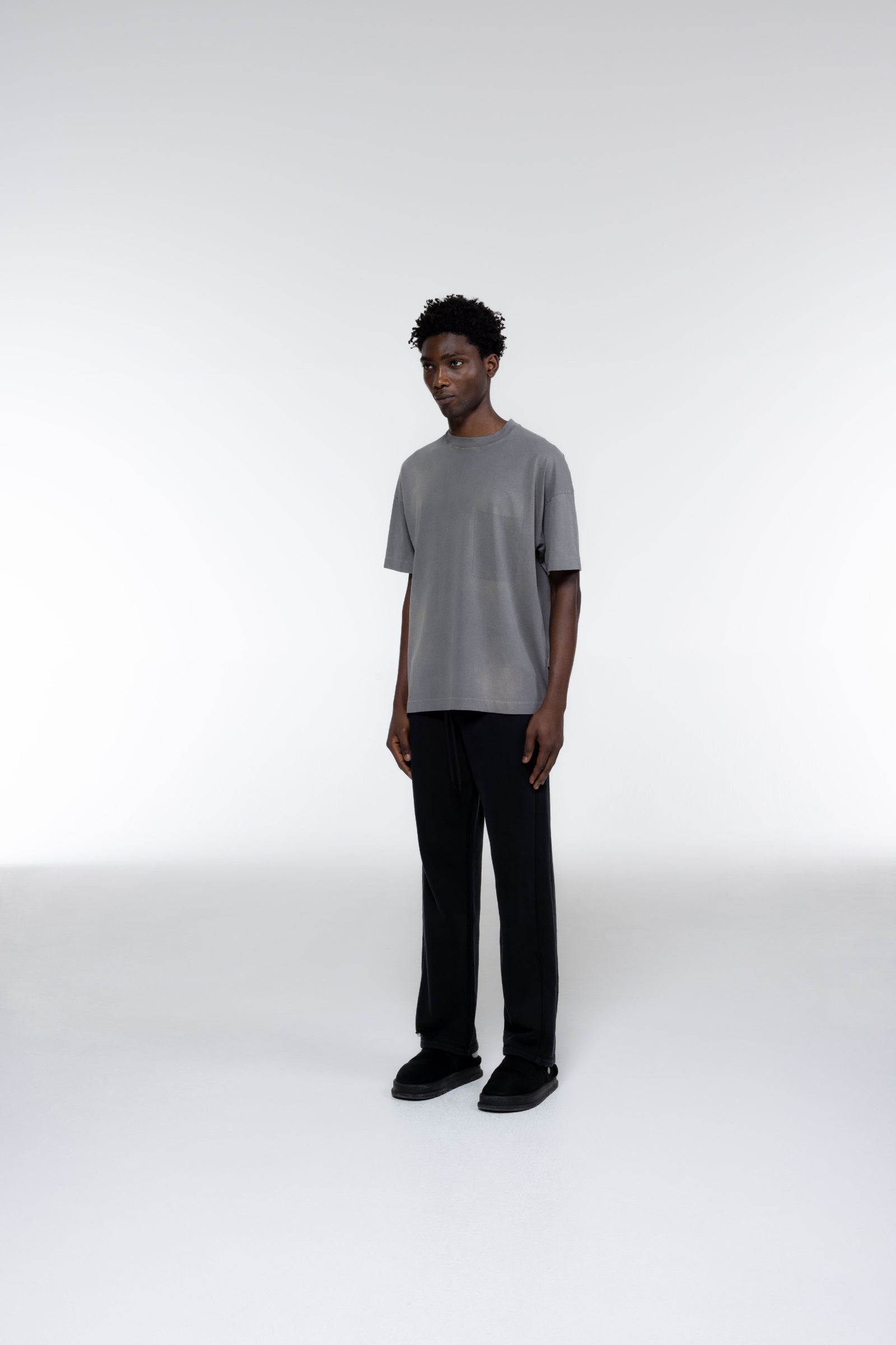 Cole Buxton | Pocket Fade T-Shirt | Mens | Washed Black