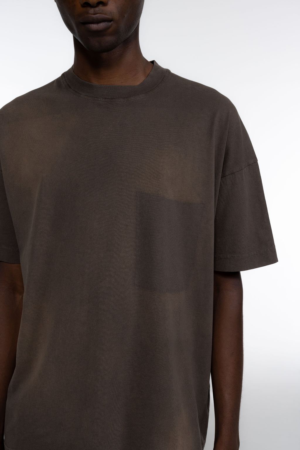 Cole Buxton | Pocket Fade T-Shirt | Mens | Washed Brown