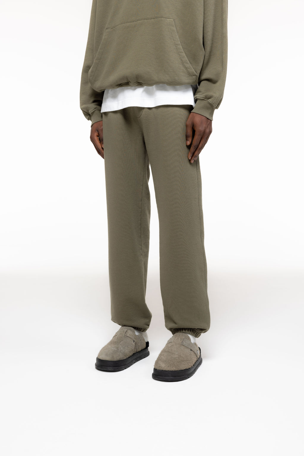 Cole Buxton | Heavyweight Warm Up Sweatpants | Mens | Khaki