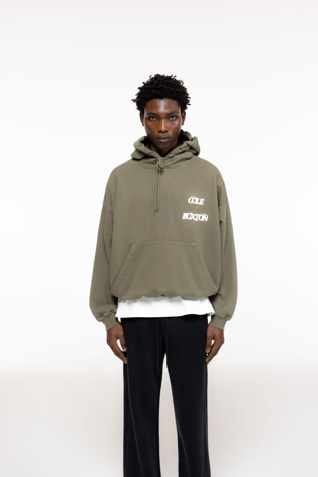 Cole Buxton | Balearic Hoodie | Mens | Khaki