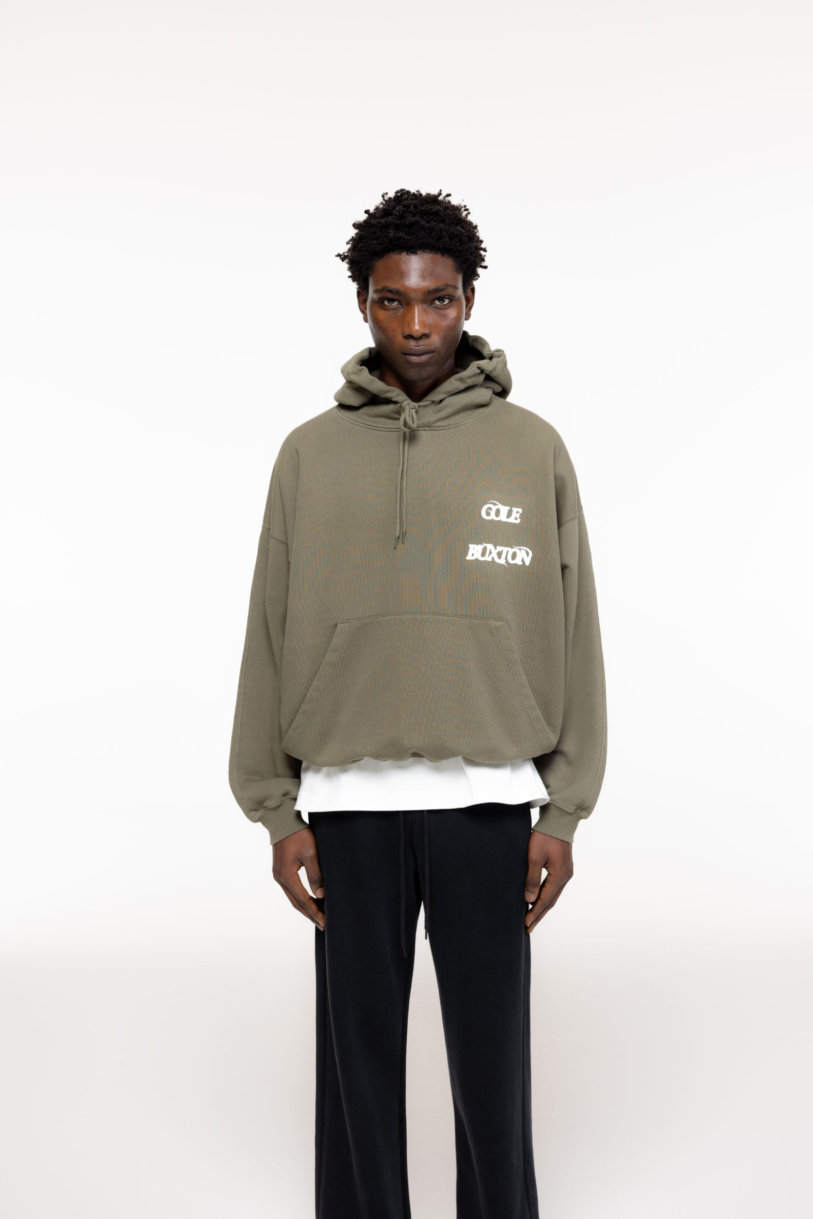 Cole Buxton | Balearic Hoodie | Mens | Khaki