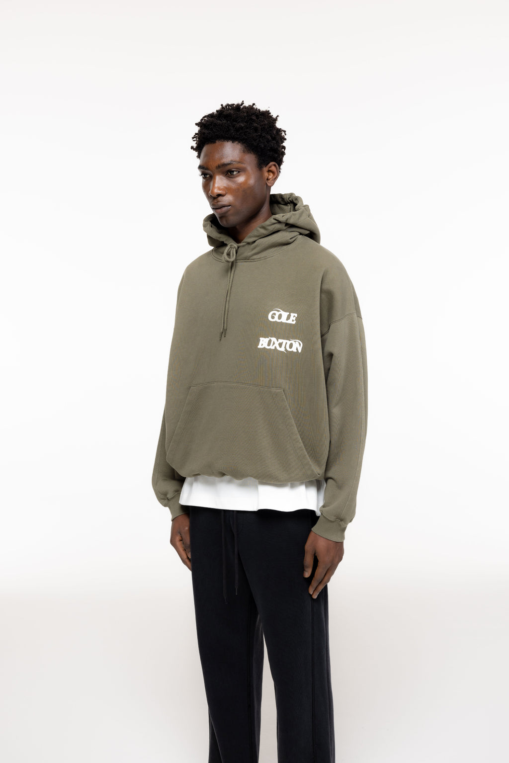 Cole Buxton | Balearic Hoodie | Mens | Khaki