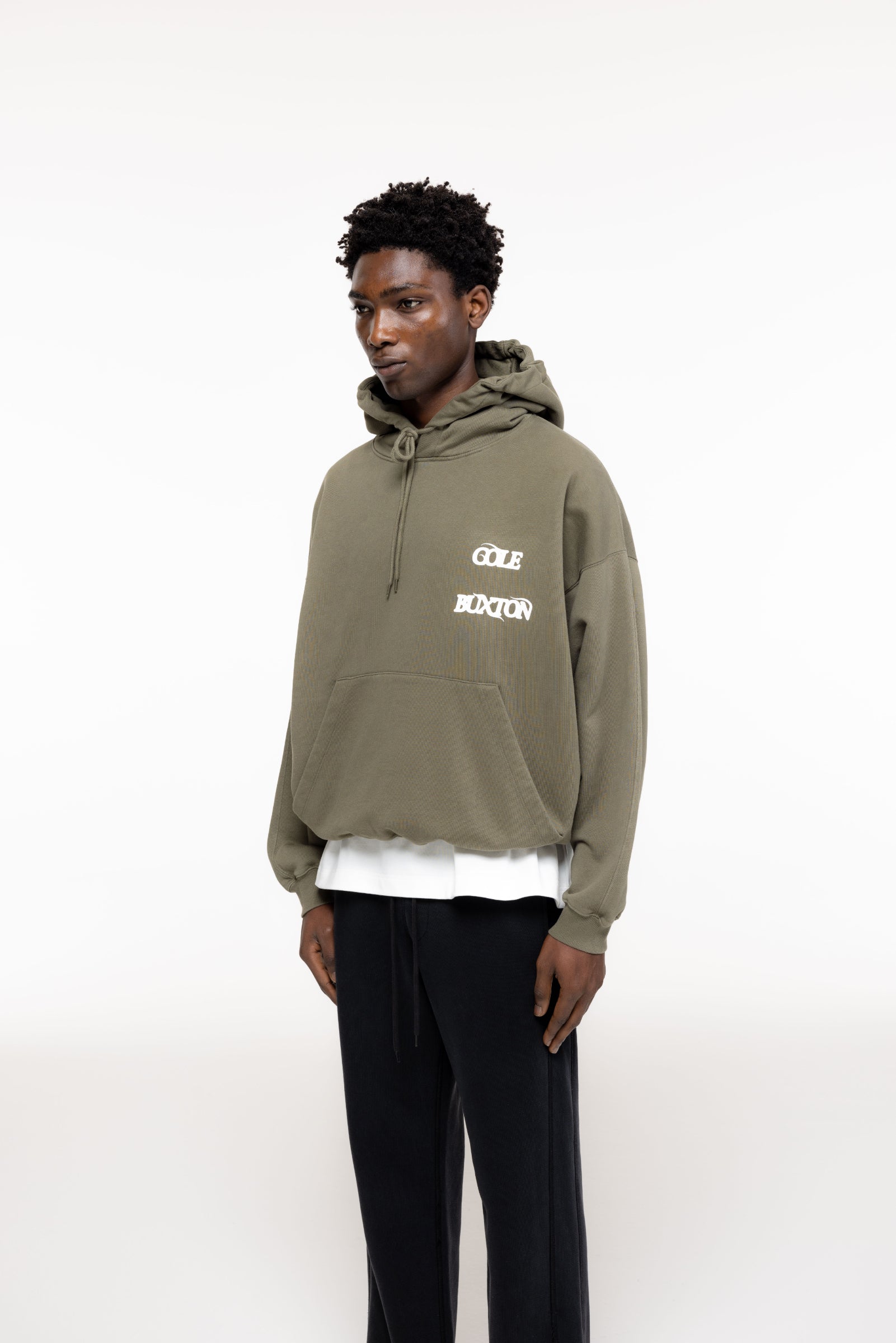 Cole Buxton | Balearic Hoodie | Mens | Khaki