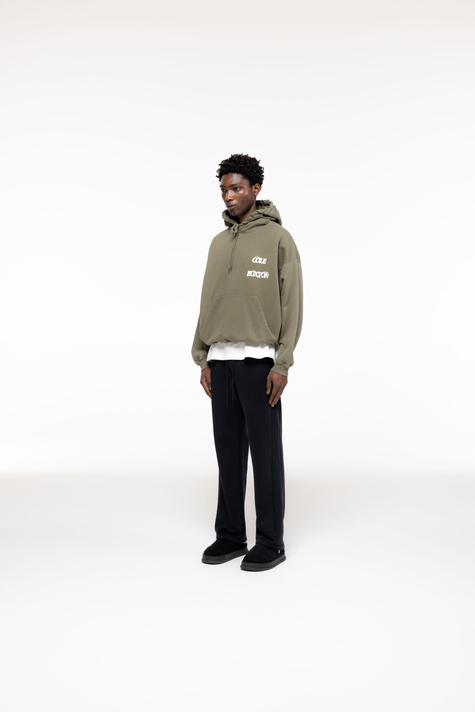 Cole Buxton | Balearic Hoodie | Mens | Khaki
