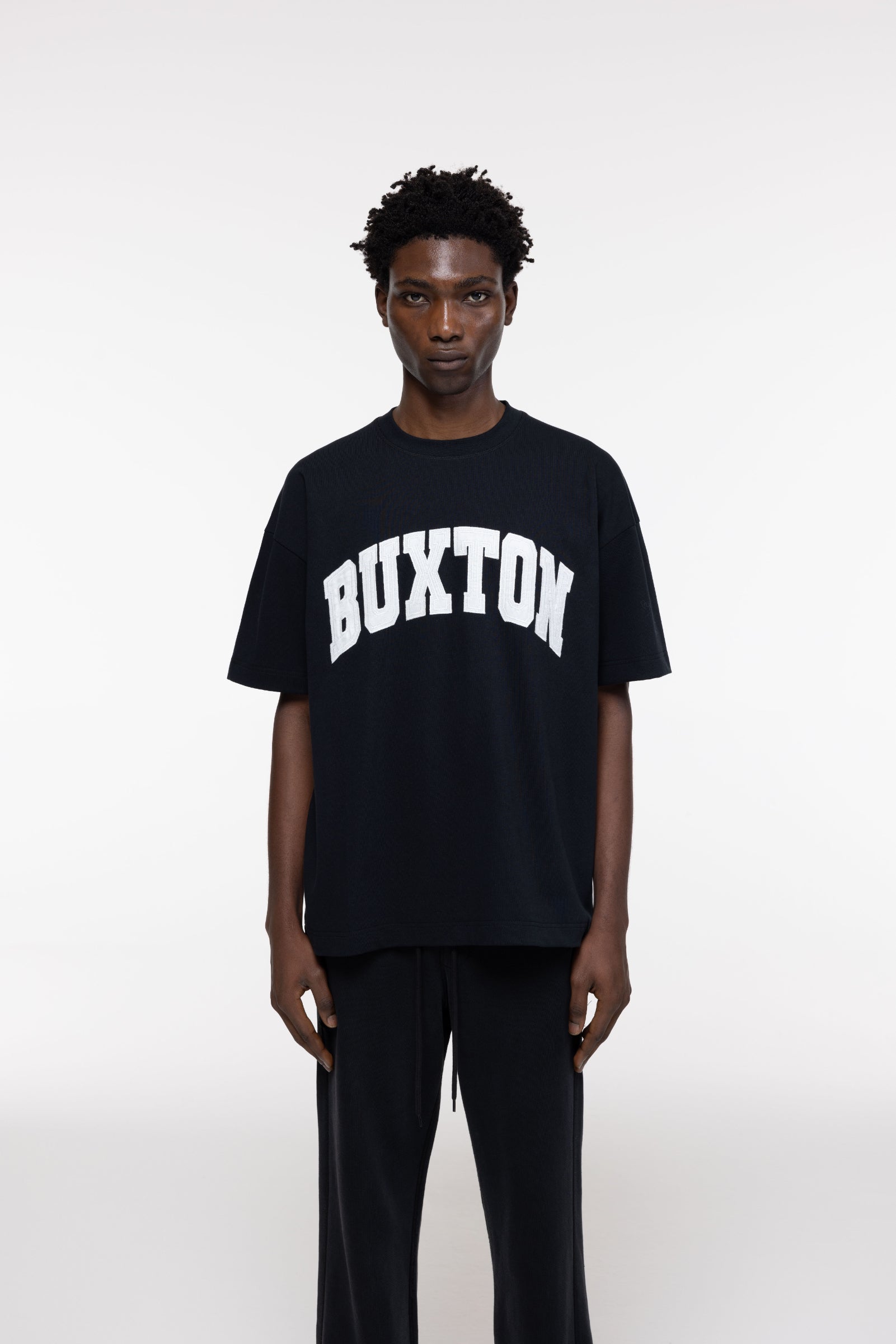 Cole Buxton | Applique Logo T-Shirt | Mens | Black