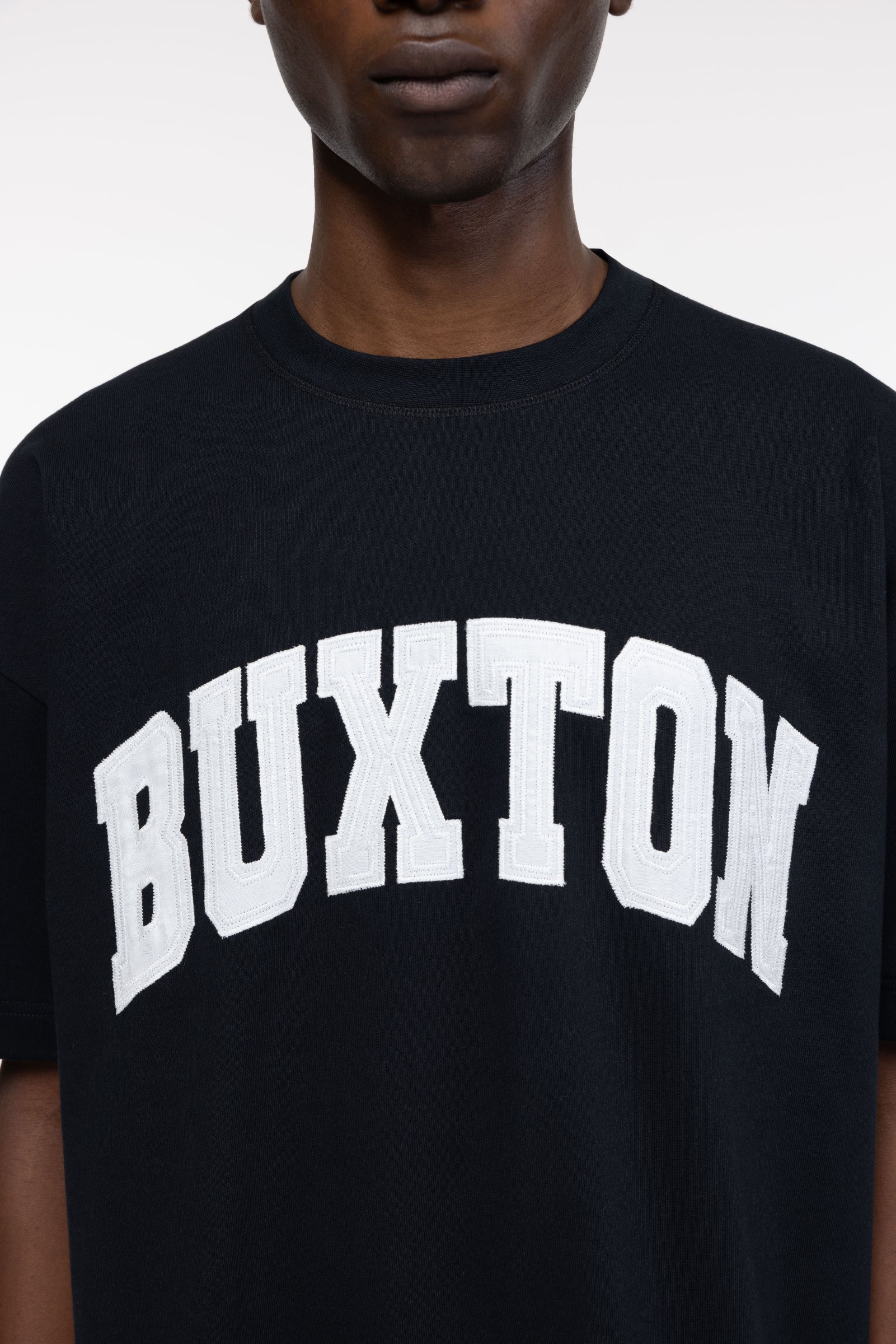 Cole Buxton | Applique Logo T-Shirt | Mens | Black