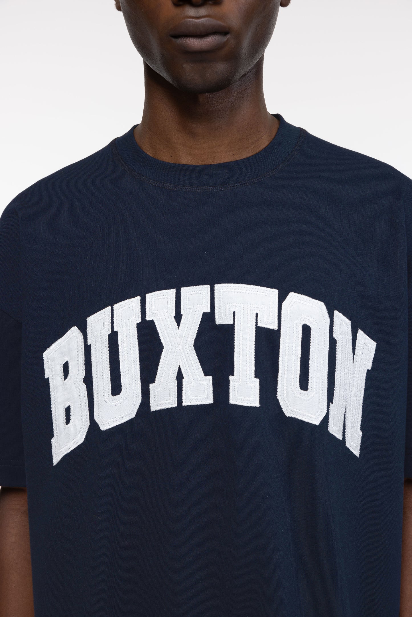 Cole Buxton | Applique Logo T-Shirt | Mens | Navy
