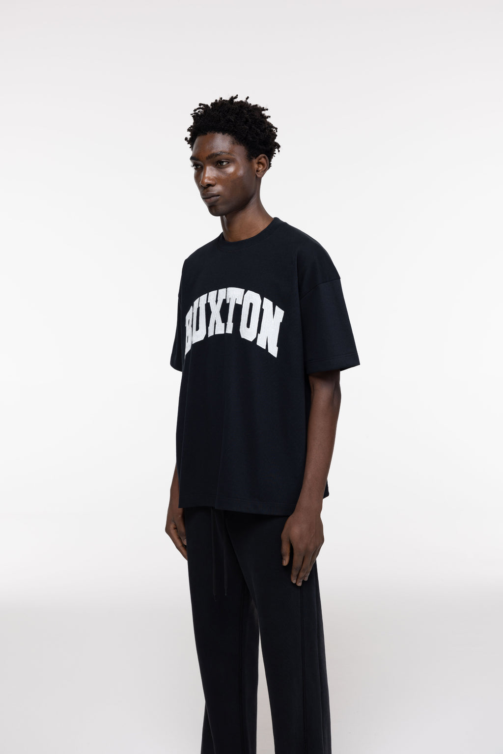 Cole Buxton | Applique Logo T-Shirt | Mens | Black